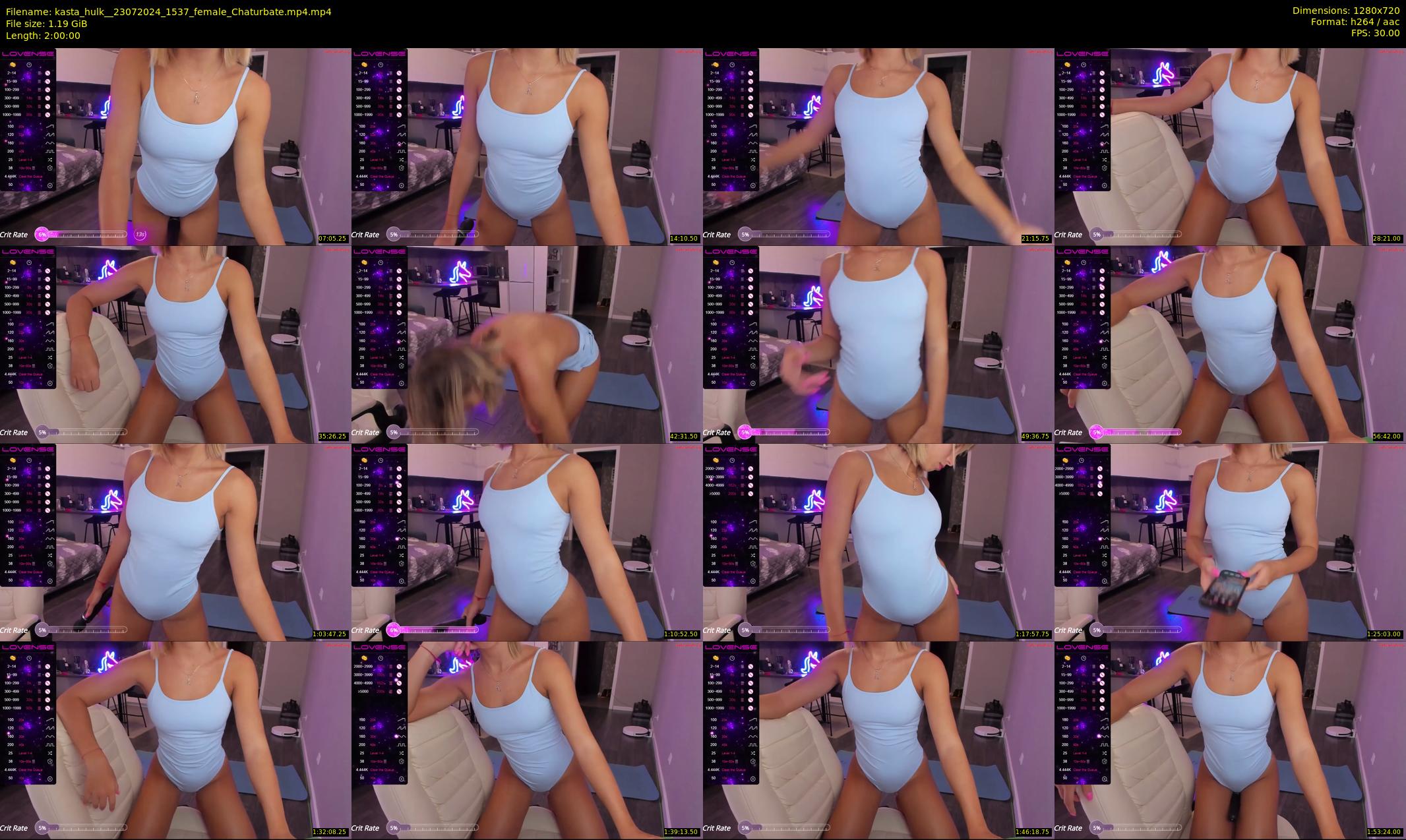 kasta_hulk_ — 120 minute Chaturbate female cam show recording, 720p, Jul 23, 2024