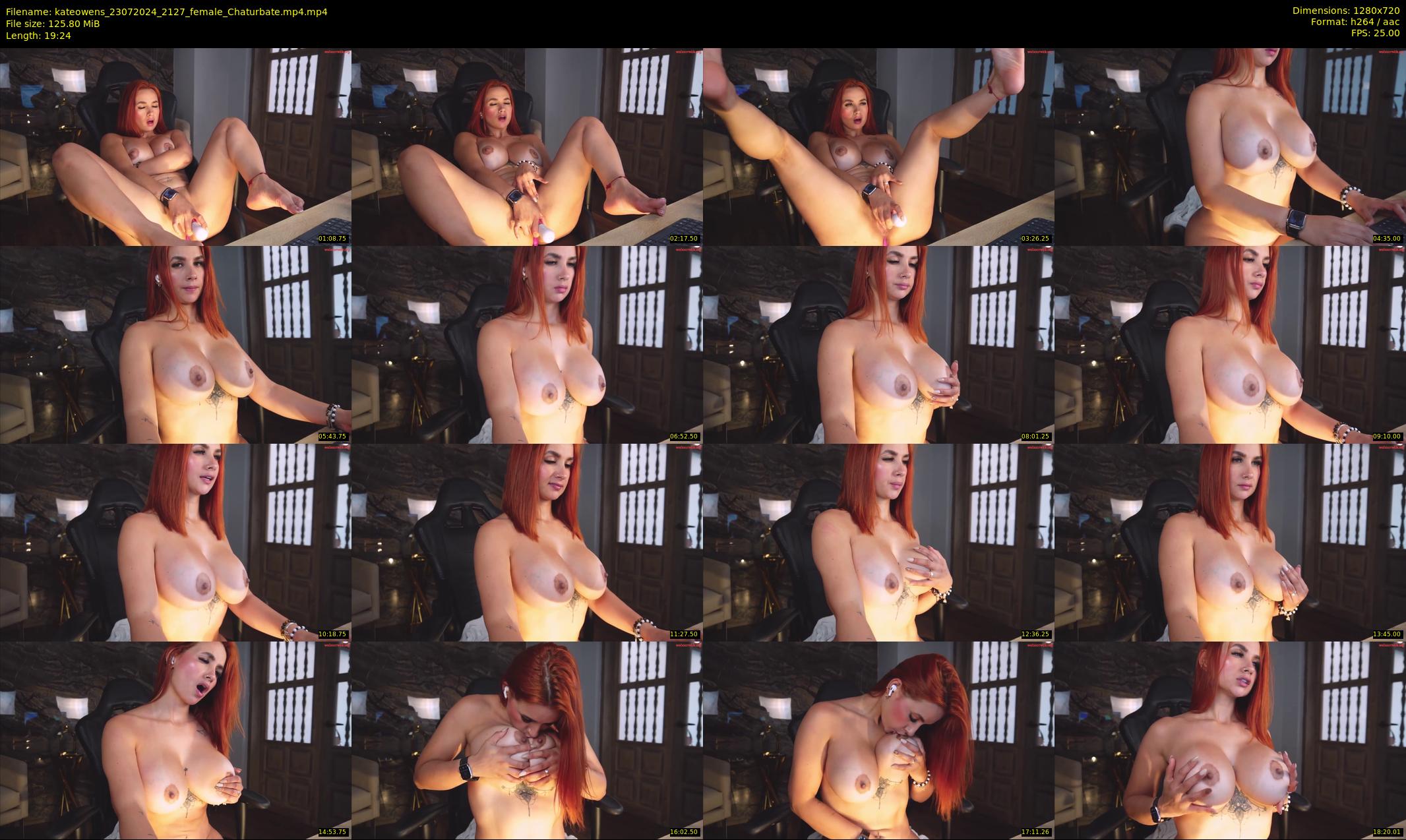kateowens — 20 minute Chaturbate female cam show recording, 720p, Jul 23, 2024