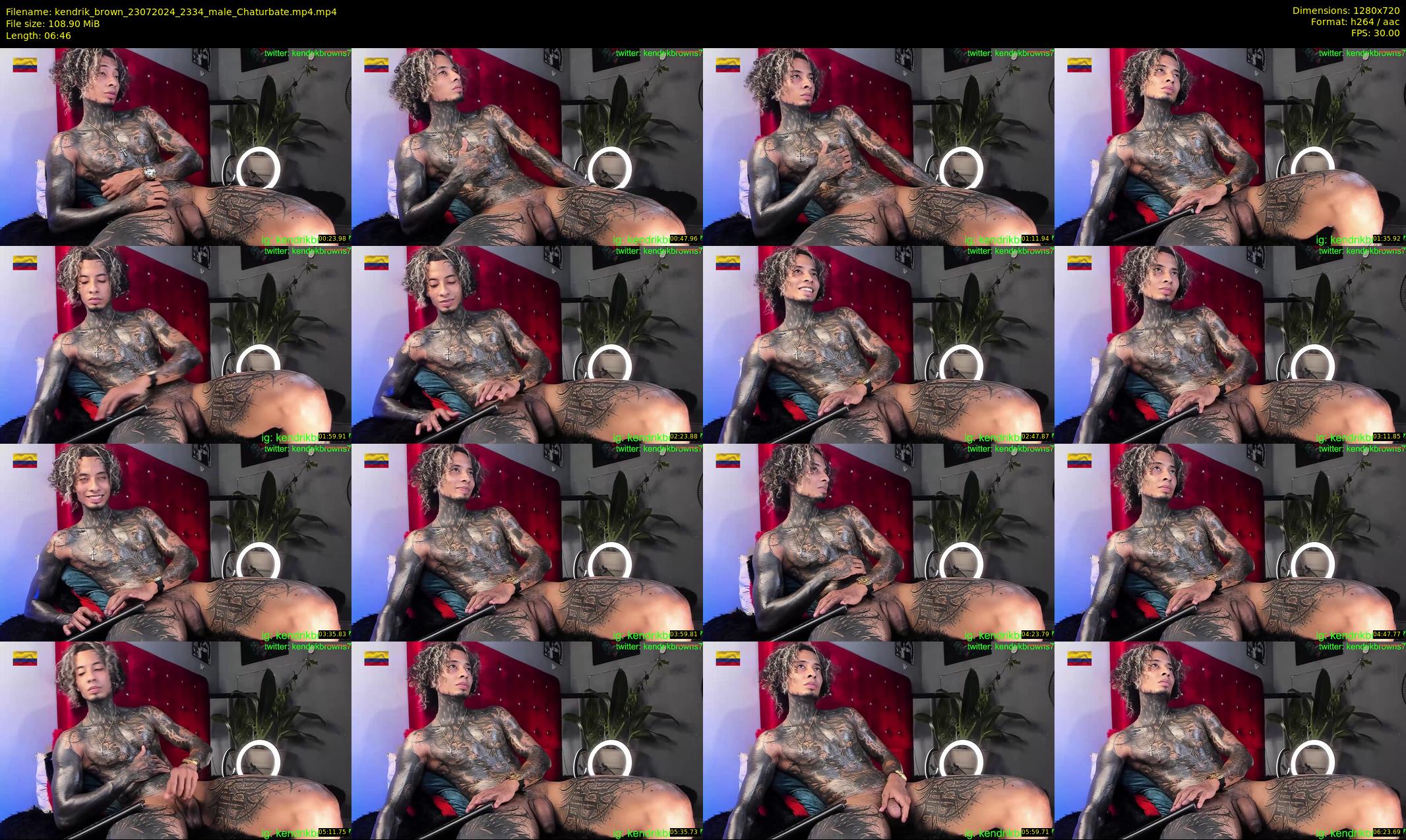 kendrik_brown — 7 minute Chaturbate male cam show recording, 720p, Jul 23, 2024