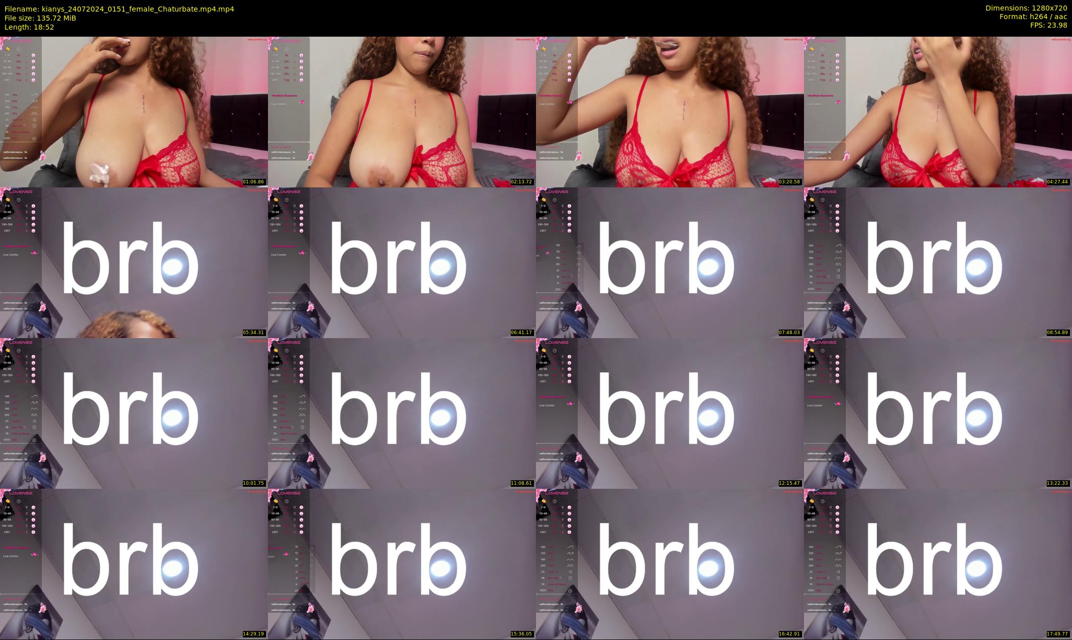 kianys — 19 minute Chaturbate female cam show recording, 720p, Jul 24, 2024