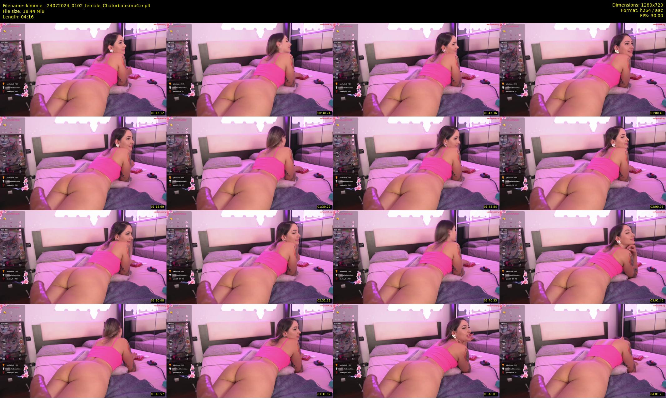 kimmie_ — 5 minute Chaturbate female cam show recording, 720p, Jul 24, 2024