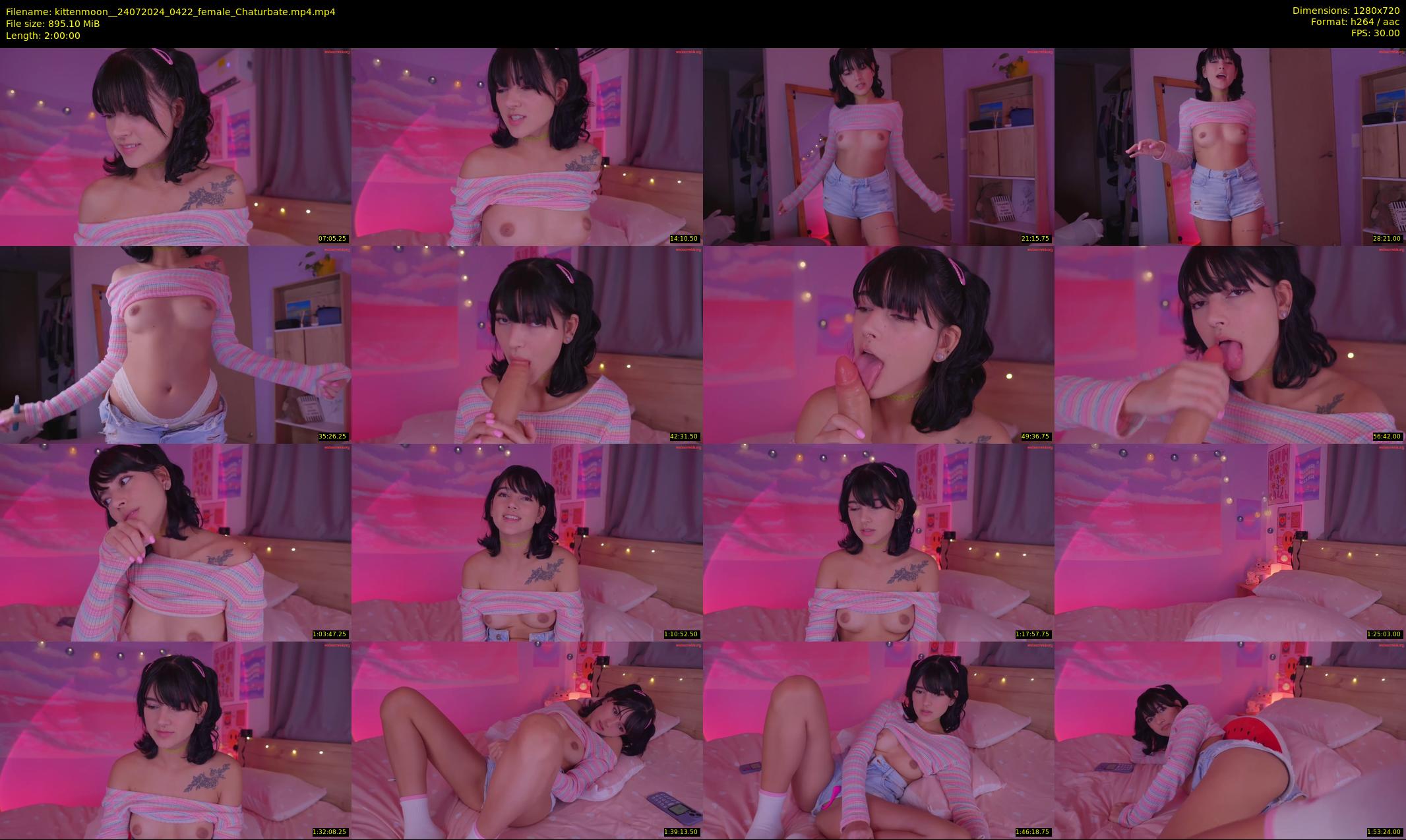 kittenmoon_ — 120 minute Chaturbate female cam show recording, 720p, Jul 24, 2024