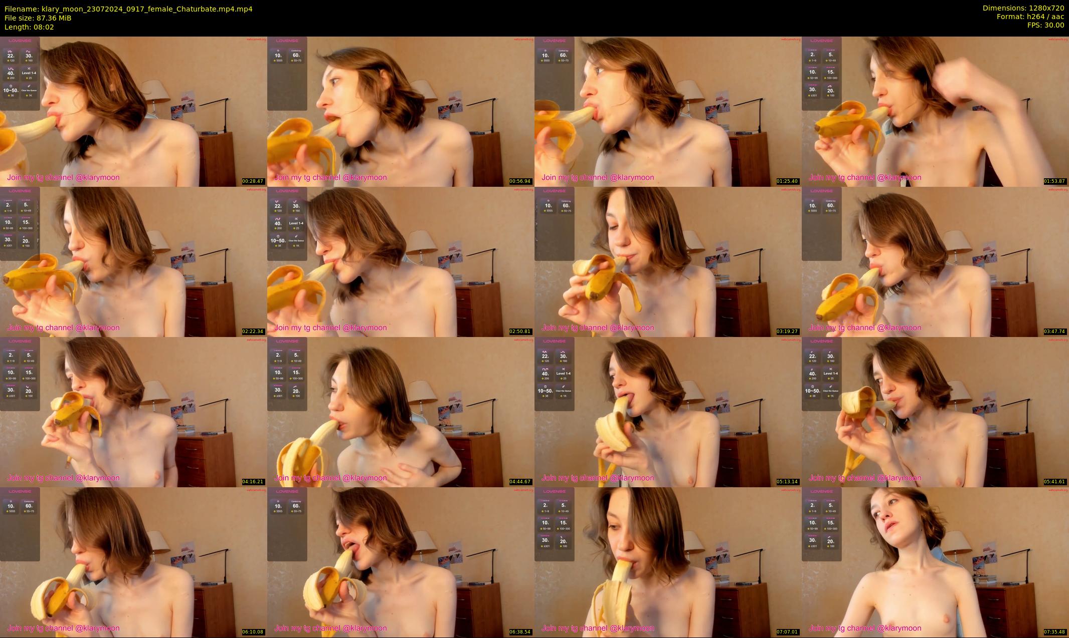 klary_moon — 9 minute Chaturbate female cam show recording, 720p, Jul 23, 2024