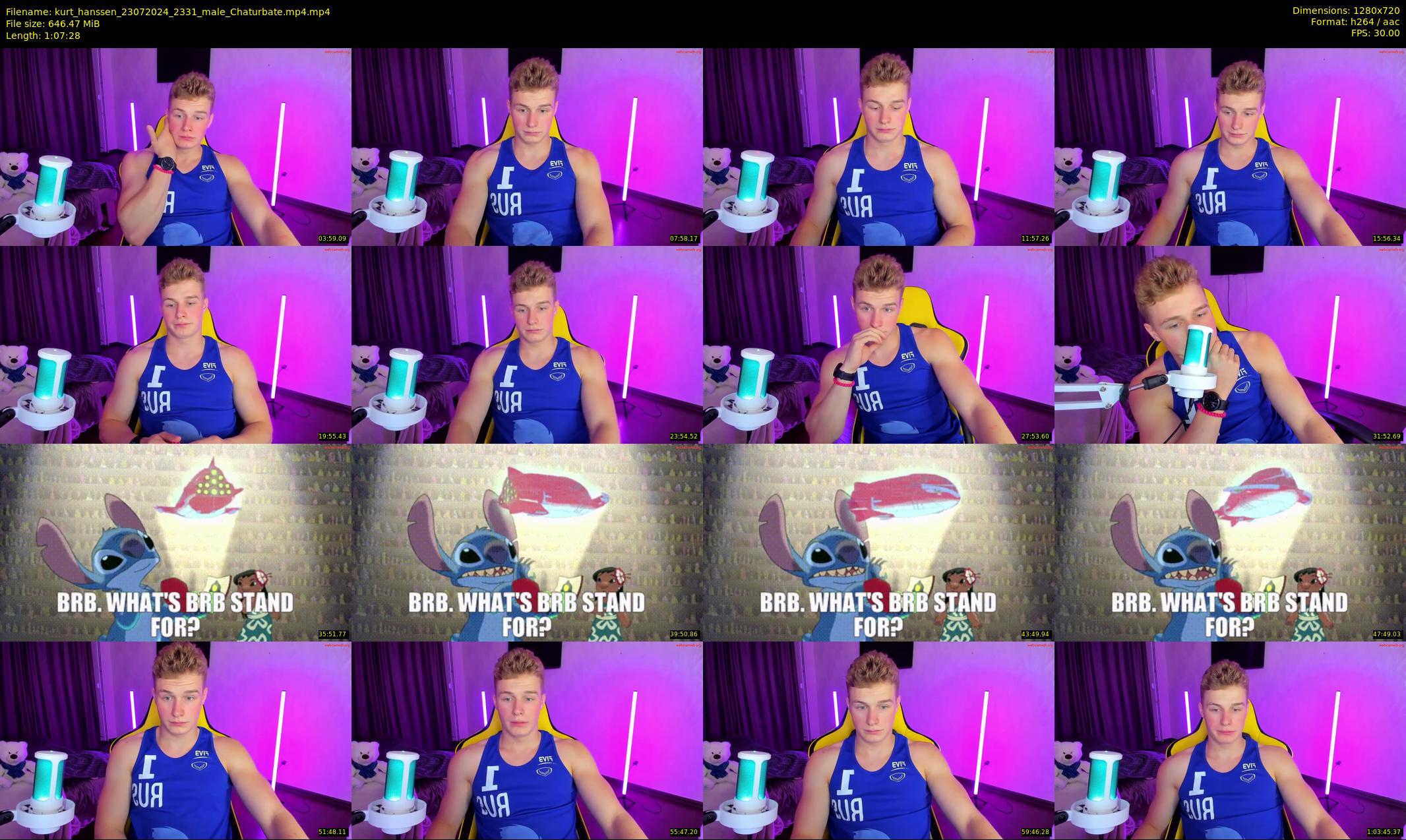 kurt_hanssen — 68 minute Chaturbate male cam show recording, 720p, Jul 23, 2024