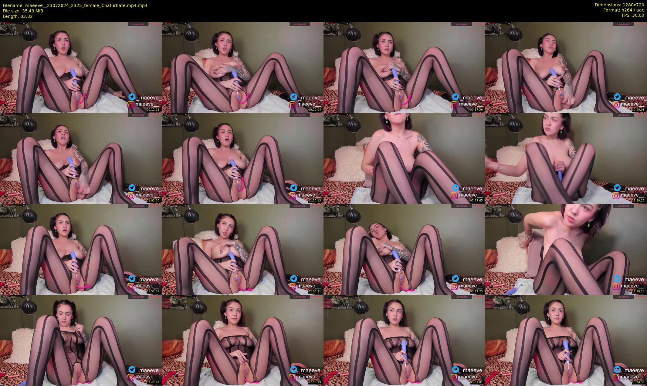 maeeve_ — 4 minute Chaturbate female cam show recording, 720p, Jul 23, 2024