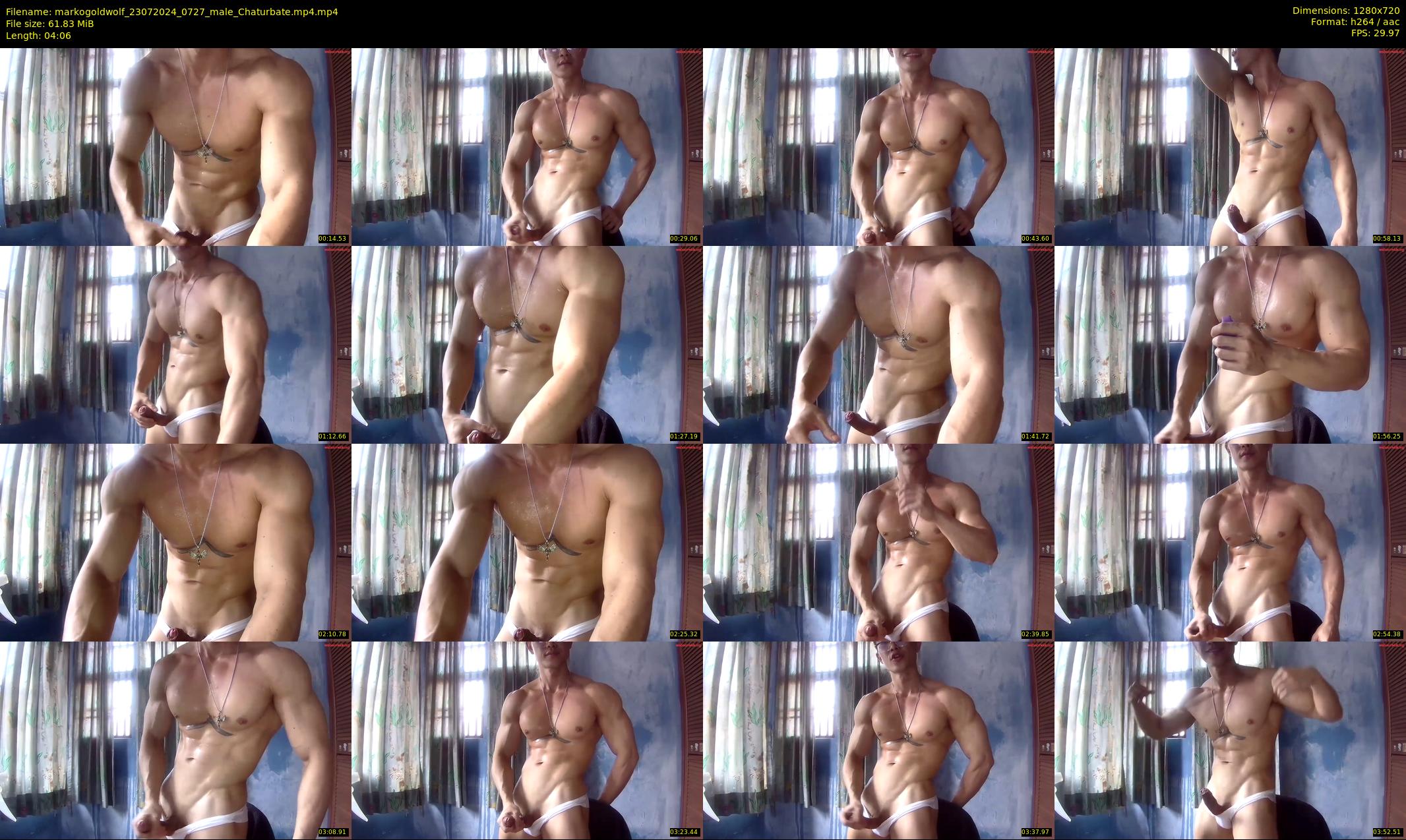 markogoldwolf — 5 minute Chaturbate male cam show recording, 720p, Jul 23, 2024