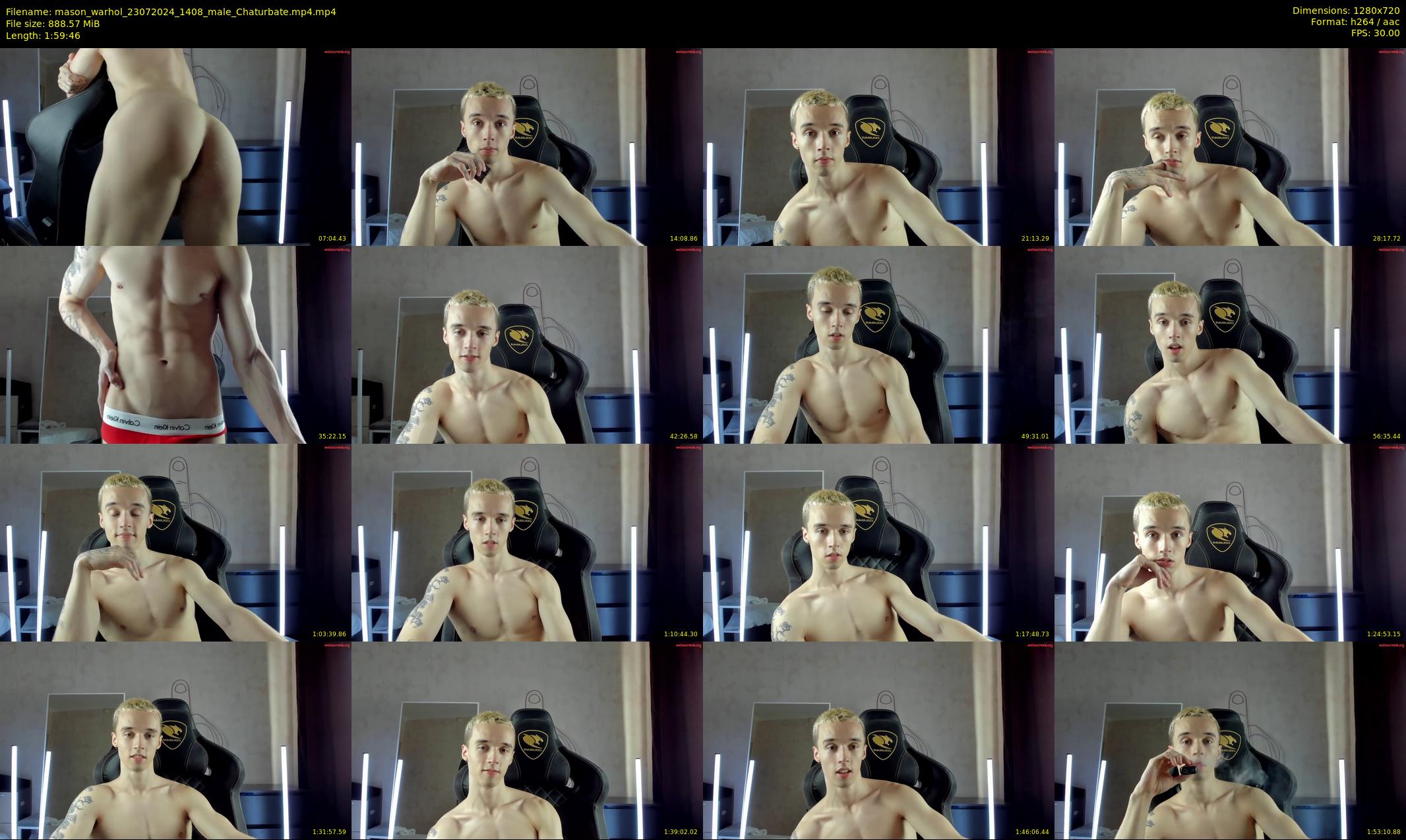 mason_warhol — 120 minute Chaturbate male cam show recording, 720p, Jul 23, 2024