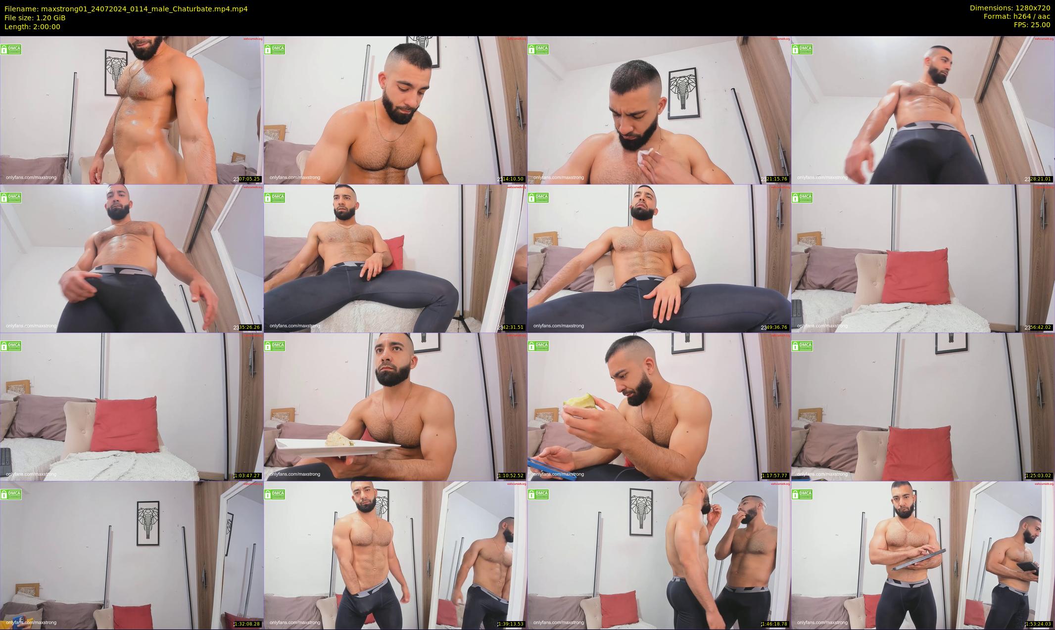maxstrong01 — 120 minute Chaturbate male cam show recording, 720p, Jul 24, 2024