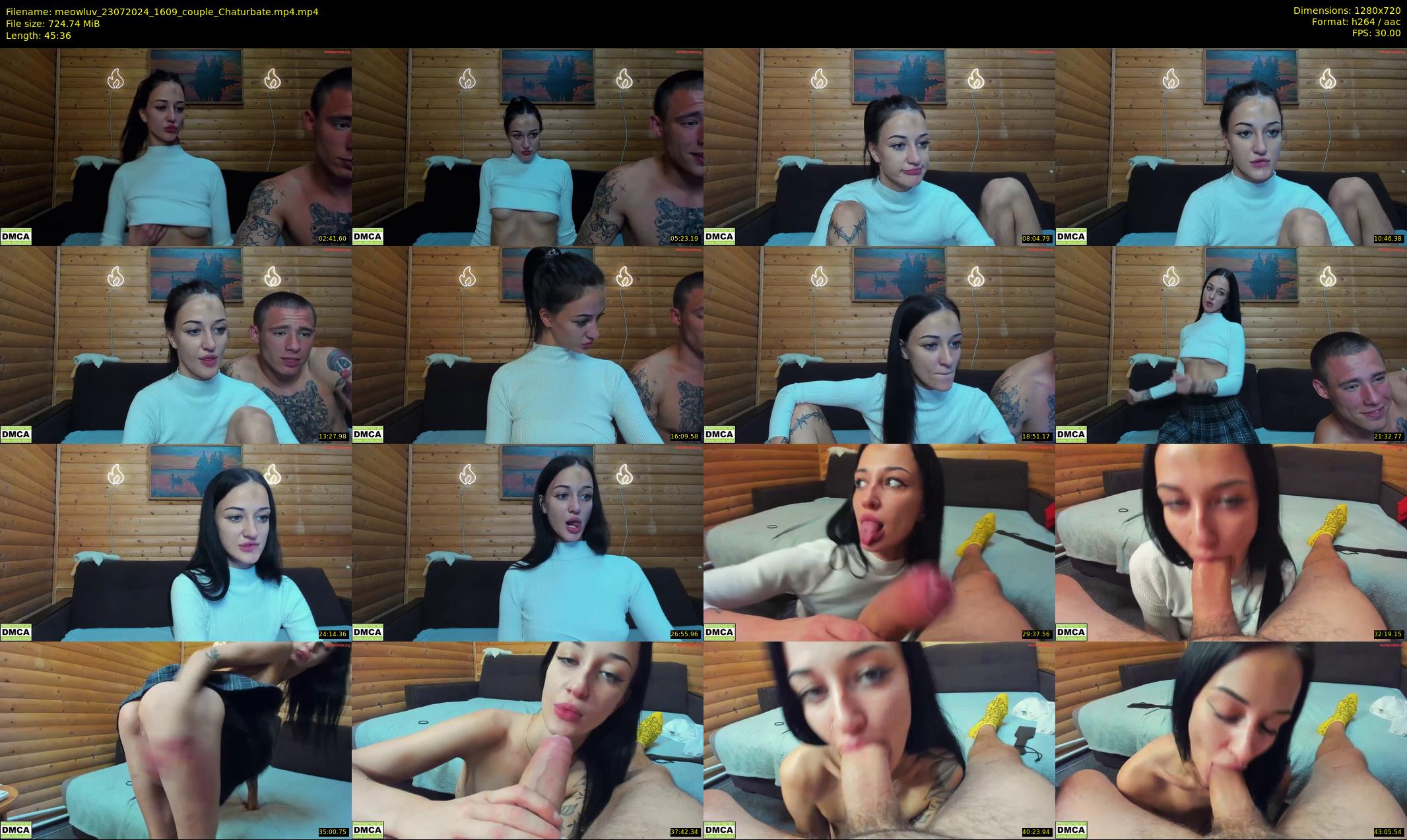 meowluv — 46 minute Chaturbate couple cam show recording, 720p, Jul 23, 2024