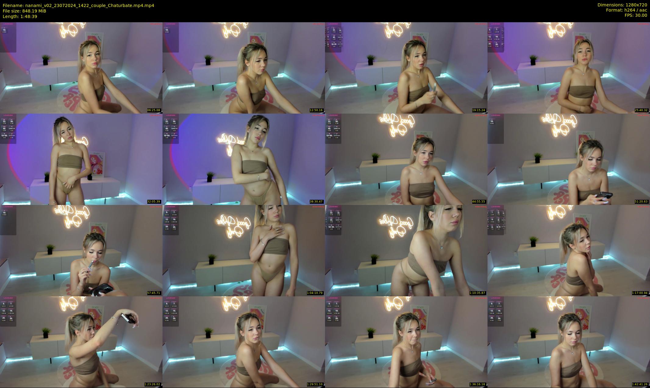 nanami_v02 — 109 minute Chaturbate couple cam show recording, 720p, Jul 23, 2024