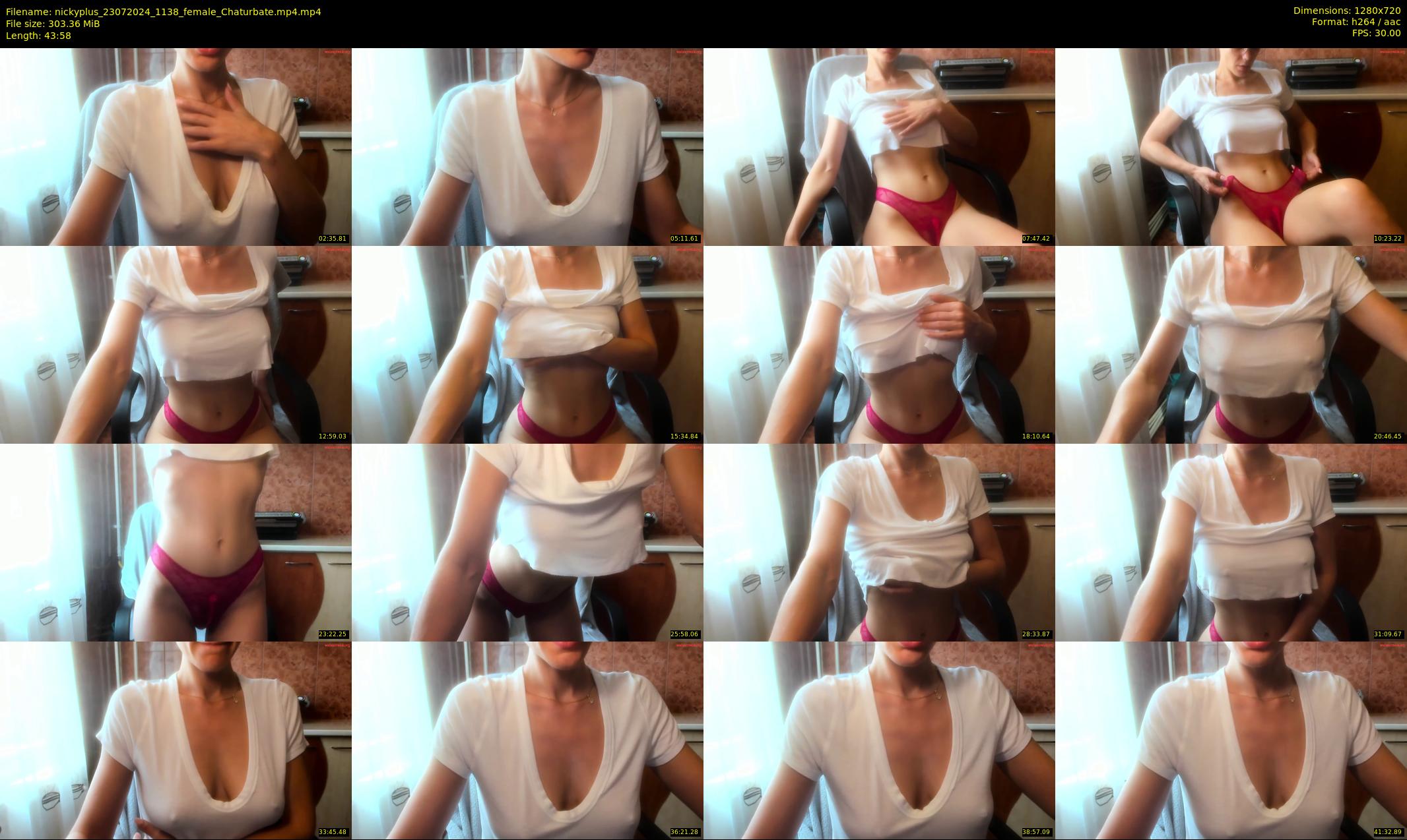 nickyplus — 44 minute Chaturbate couple cam show recording, 720p, Jul 23, 2024