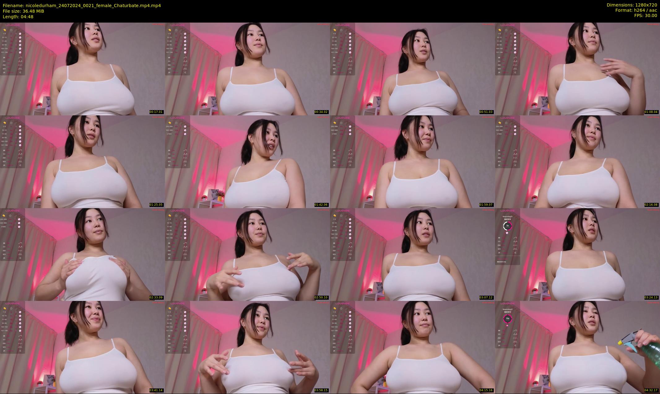 nicoledurham — 5 minute Chaturbate female cam show recording, 720p, Jul 24, 2024
