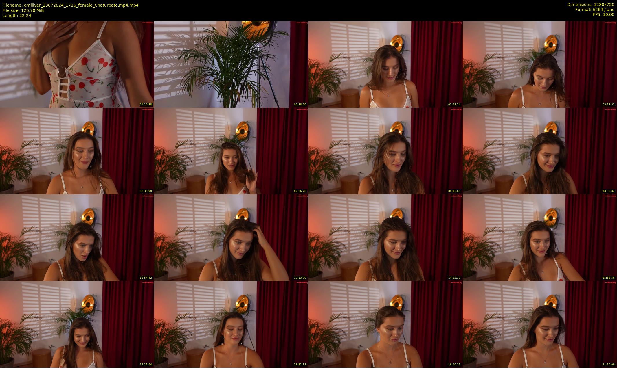 omiliver — 23 minute Chaturbate female cam show recording, 720p, Jul 23, 2024