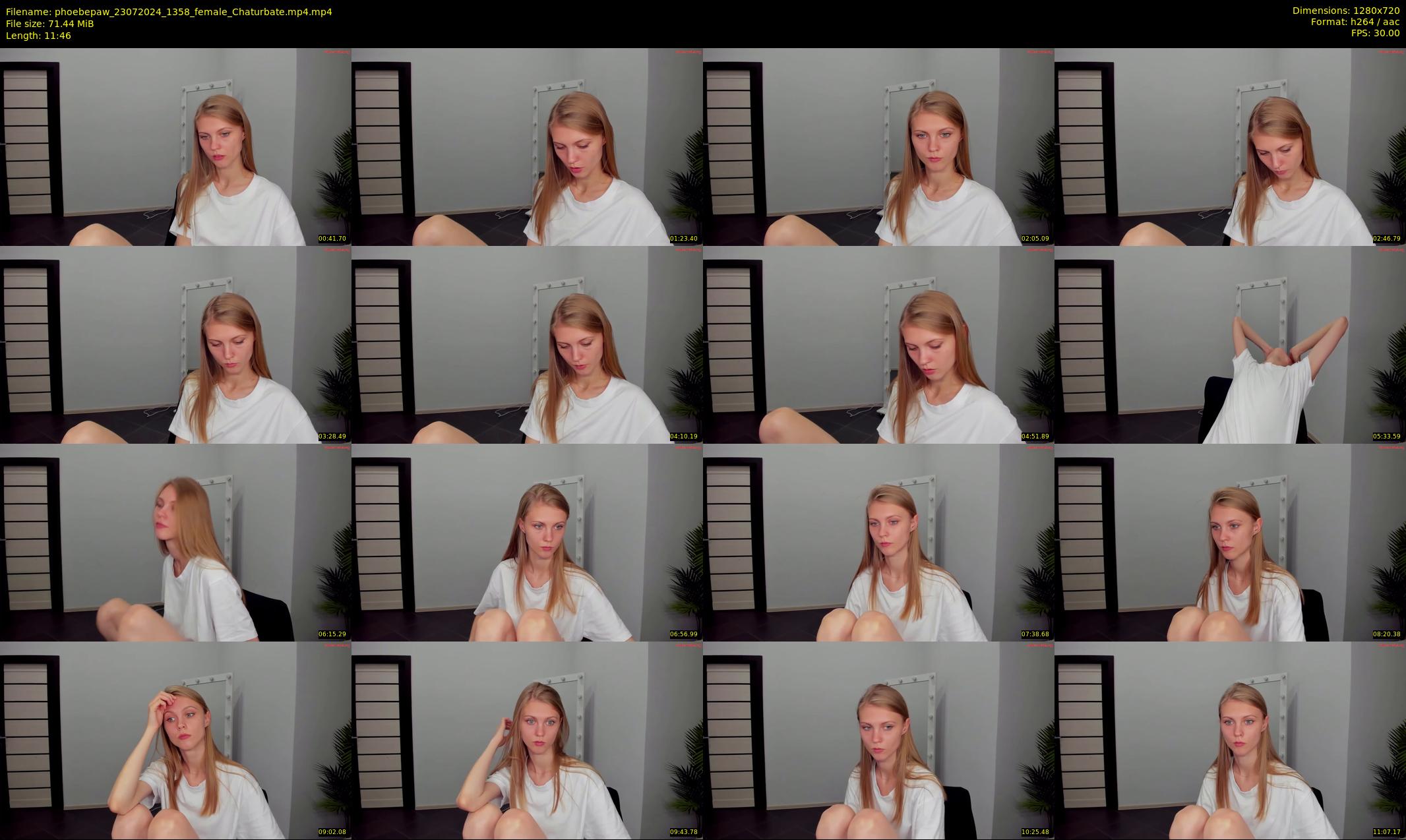 phoebepaw — 12 minute Chaturbate female cam show recording, 720p, Jul 23, 2024