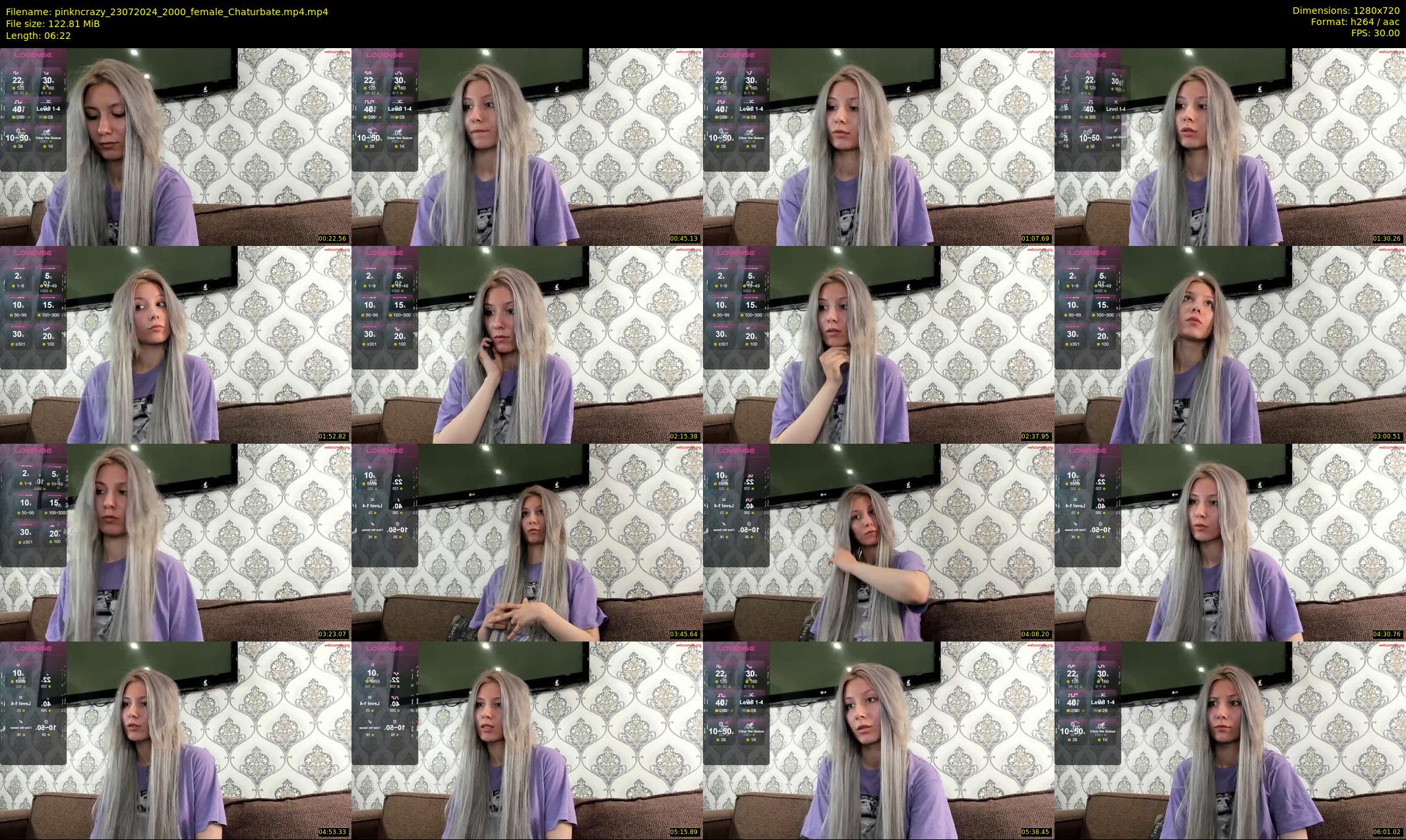 pinkncrazy — 7 minute Chaturbate female cam show recording, 720p, Jul 23, 2024
