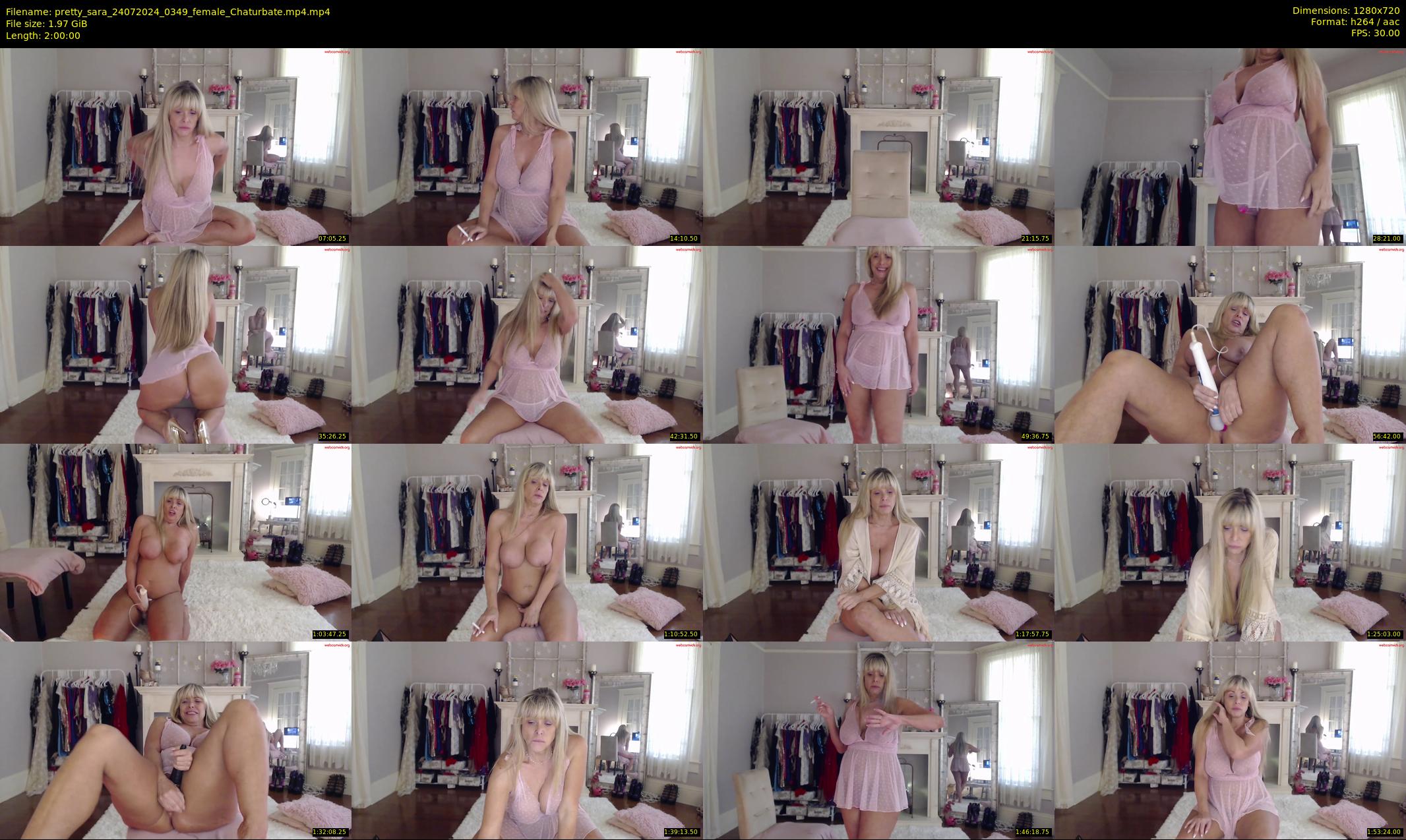 pretty_sara — 120 minute Chaturbate female cam show recording, 720p, Jul 24, 2024
