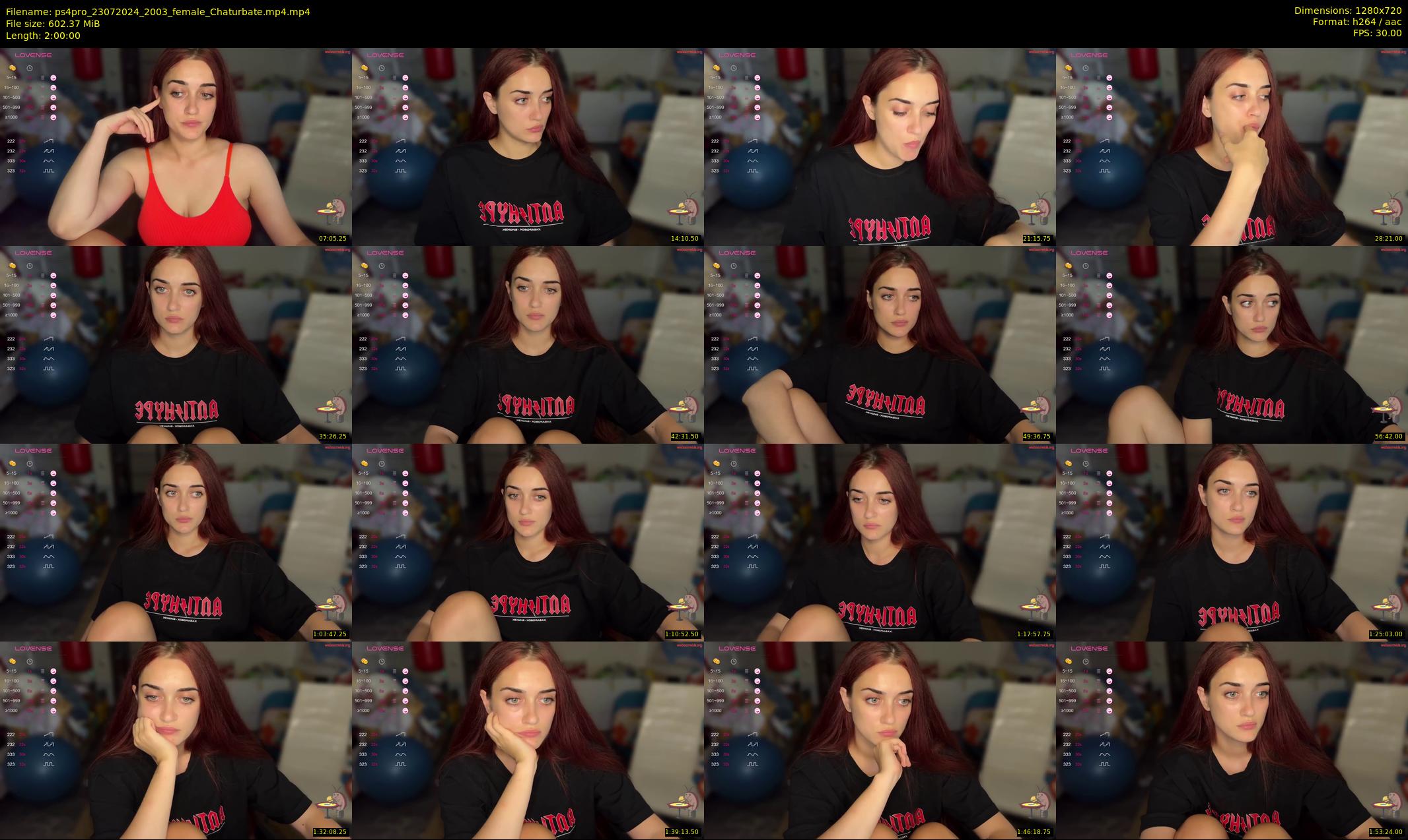 ps4pro — 120 minute Chaturbate female cam show recording, 720p, Jul 23, 2024
