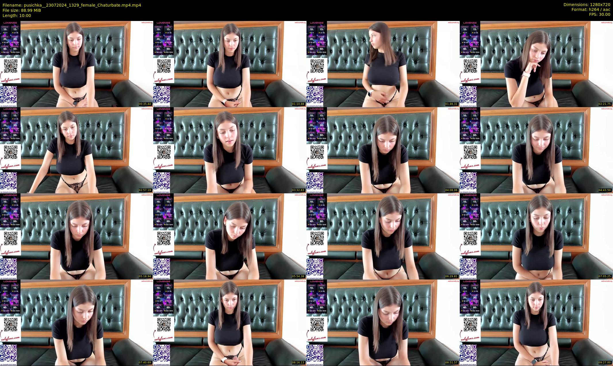 pusichka_ — 10 minute Chaturbate female cam show recording, 720p, Jul 23, 2024