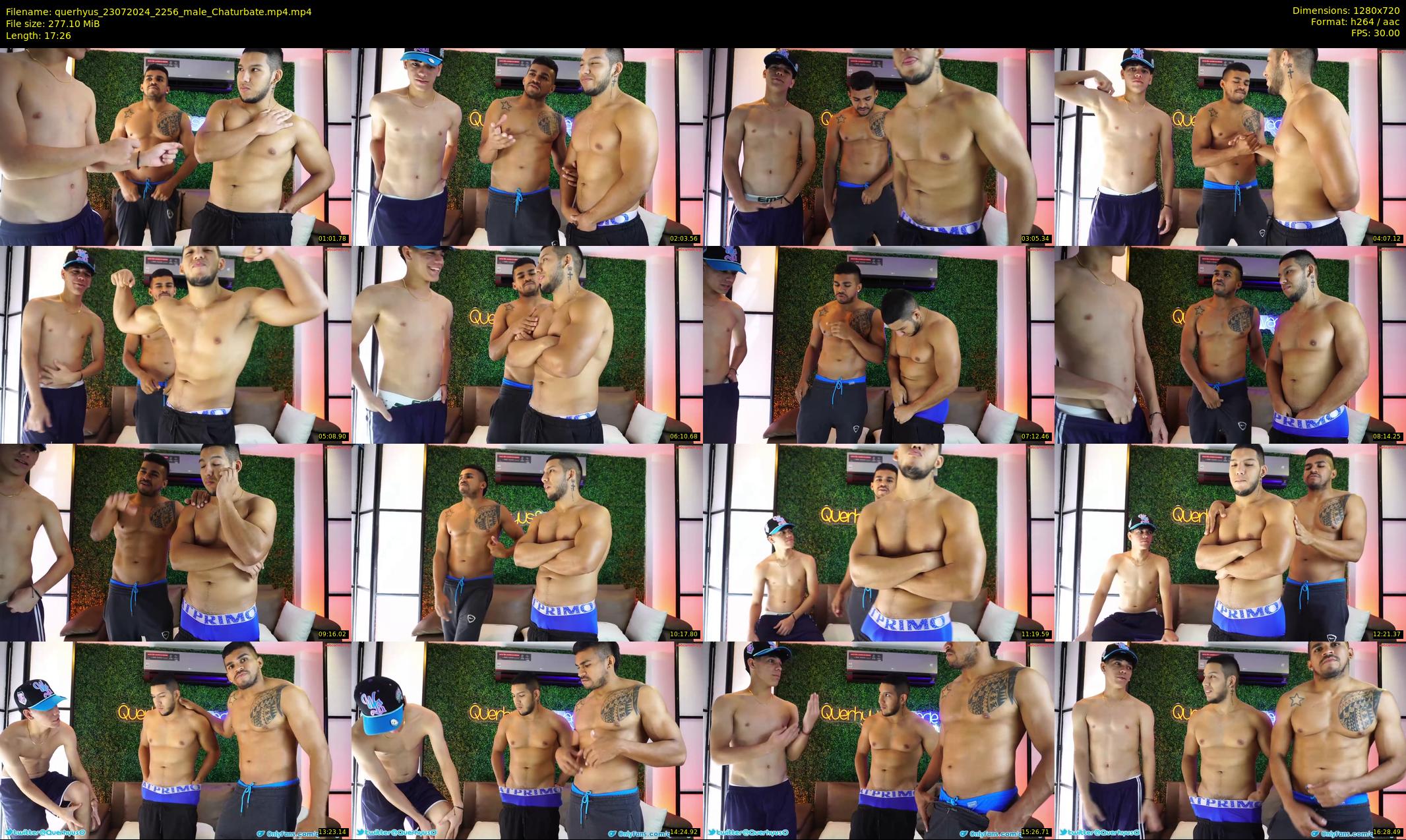 querhyus — 18 minute Chaturbate male cam show recording, 720p, Jul 23, 2024