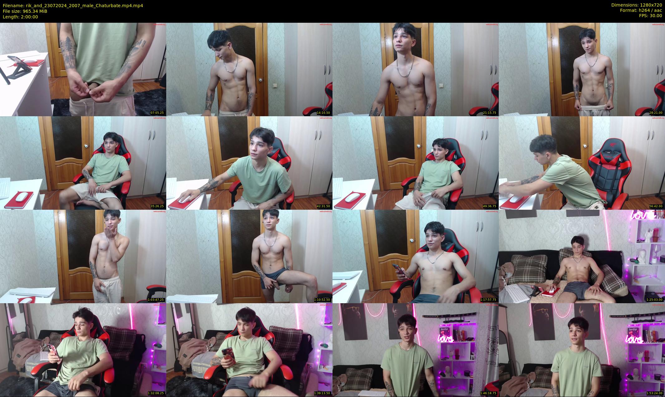 rik_and — 120 minute Chaturbate male cam show recording, 720p, Jul 23, 2024