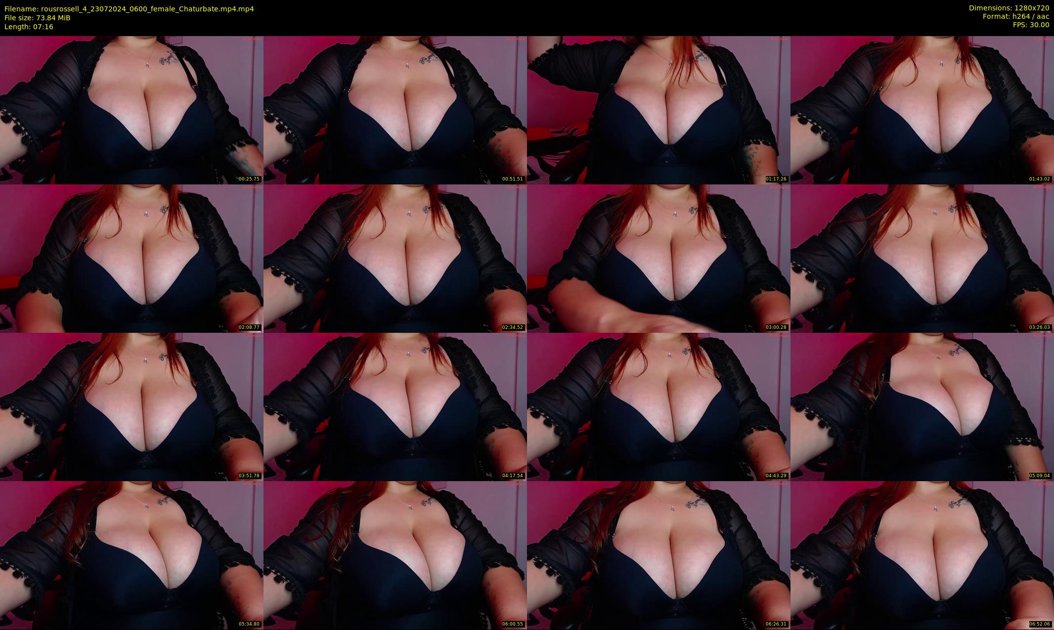 rousrossell_4 — 8 minute Chaturbate female cam show recording, 720p, Jul 23, 2024