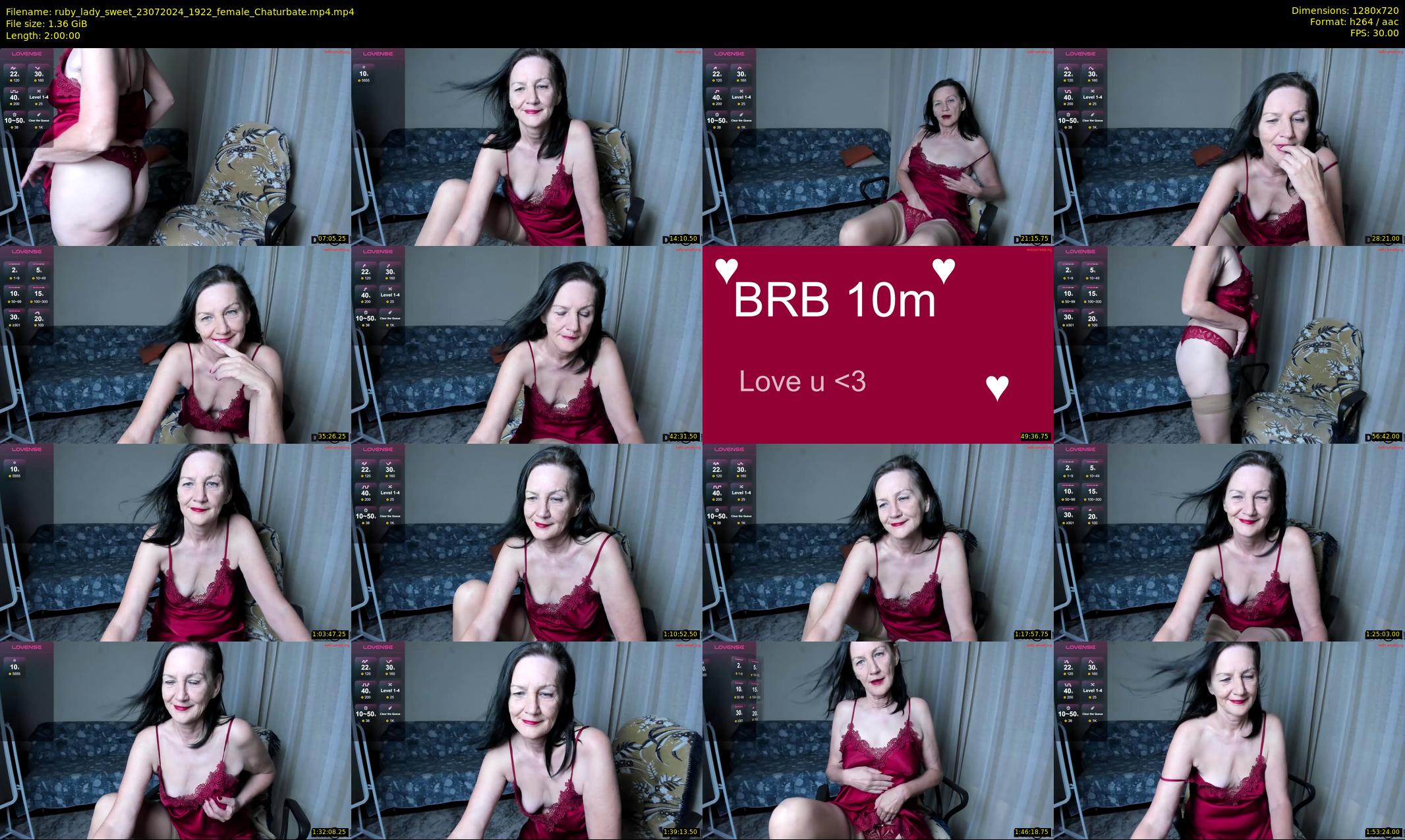 ruby_lady_sweet — 120 minute Chaturbate female cam show recording, 720p, Jul 23, 2024