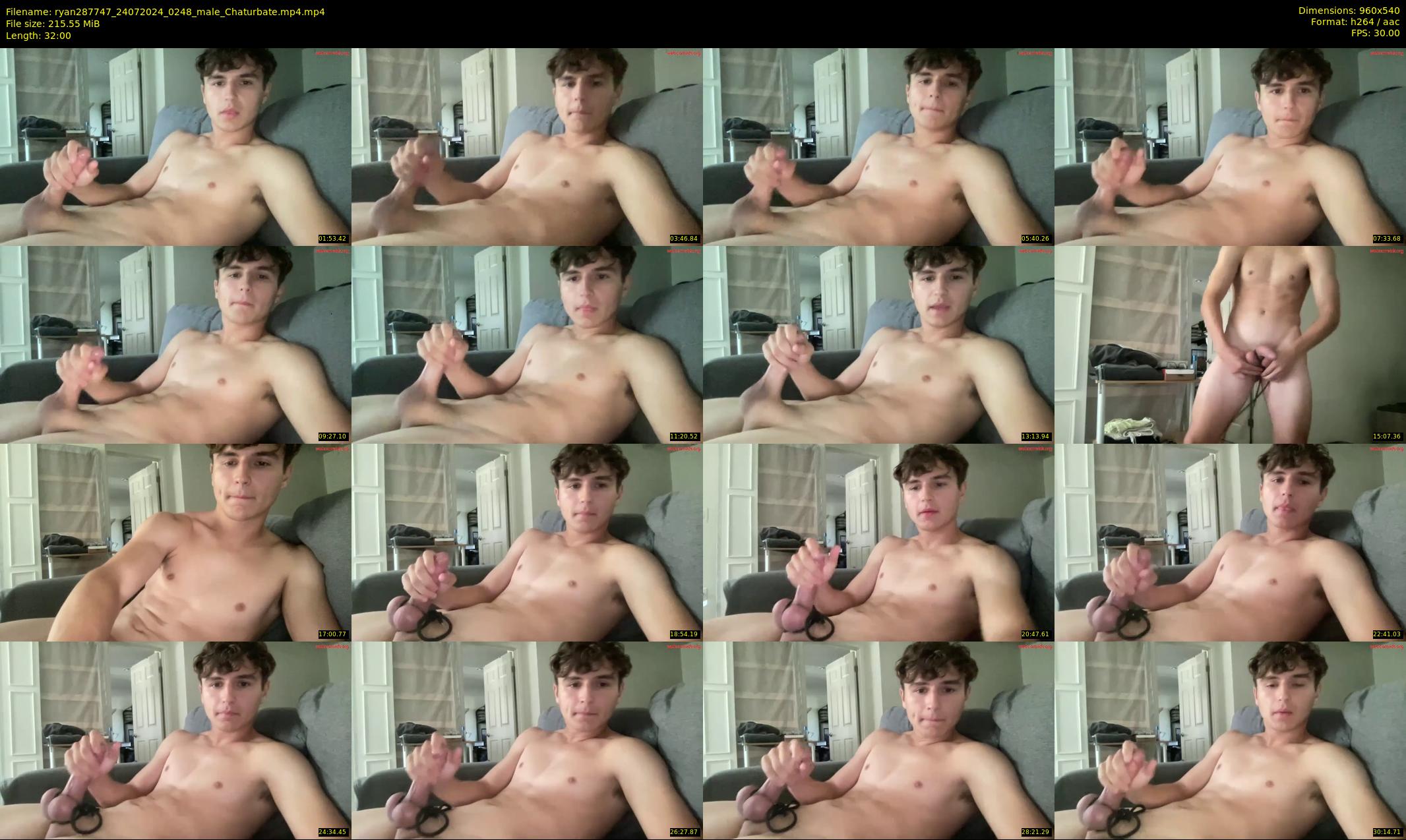 ryan287747 — 32 minute Chaturbate male cam show recording, 480p, Jul 24, 2024