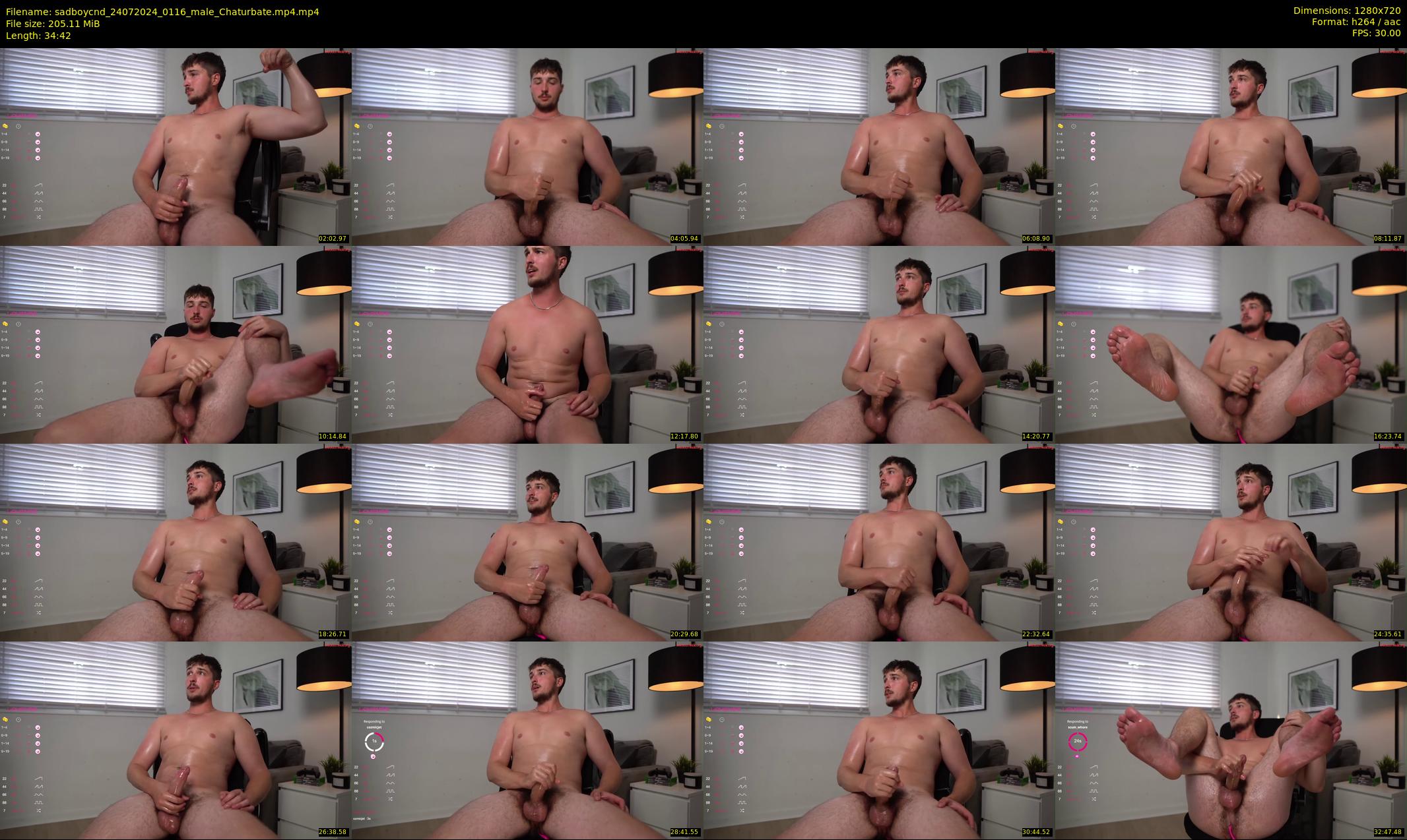sadboycnd — 35 minute Chaturbate male cam show recording, 720p, Jul 24, 2024