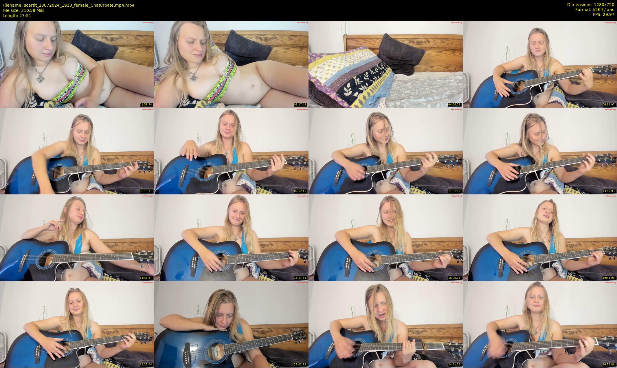 scartit — 28 minute Chaturbate female cam show recording, 720p, Jul 23, 2024