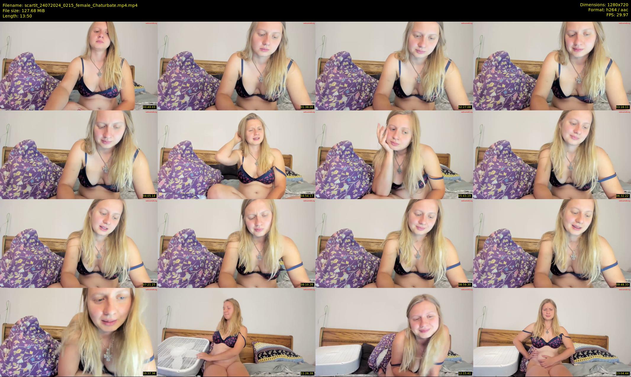 scartit — 14 minute Chaturbate female cam show recording, 720p, Jul 24, 2024