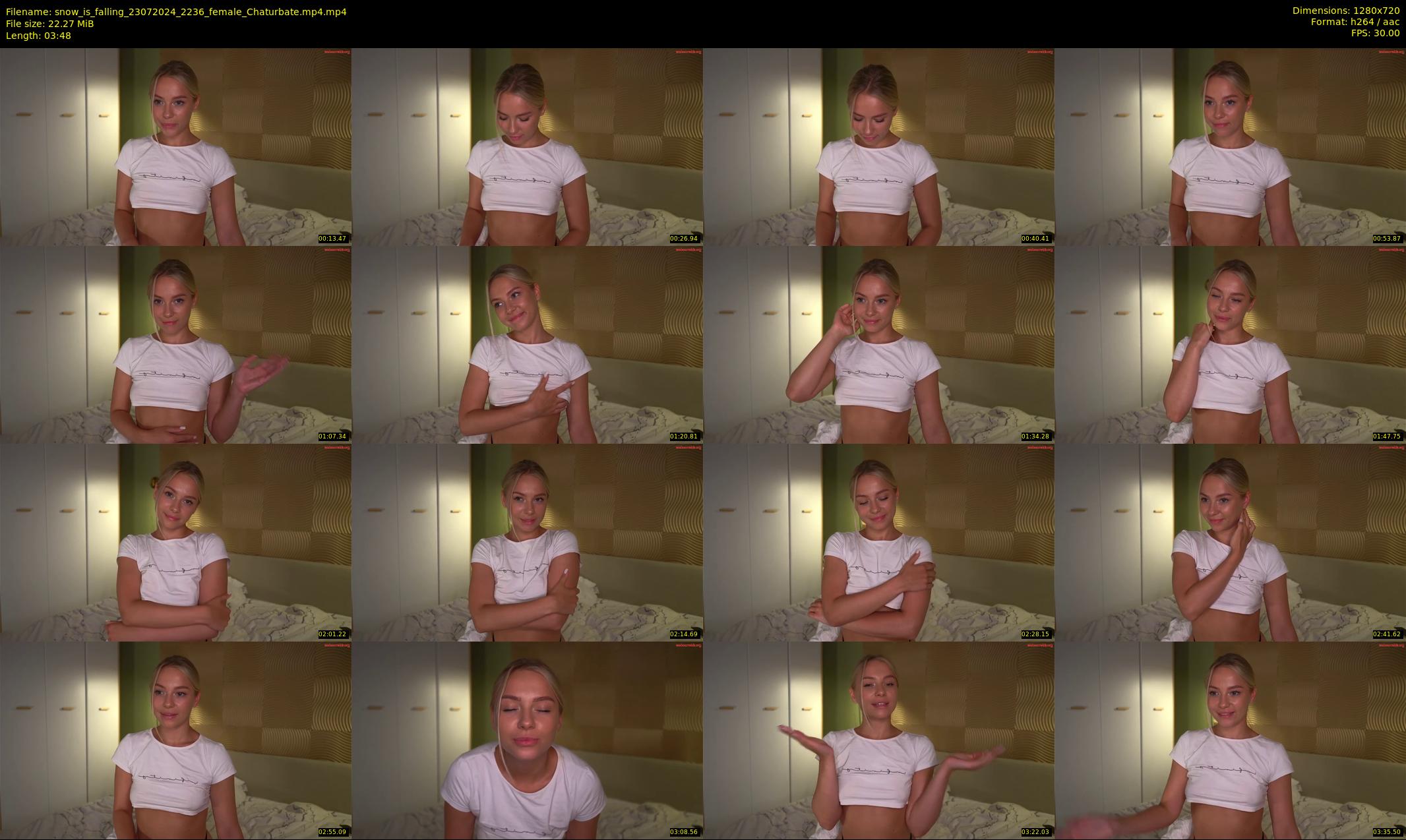 snow_is_falling — 4 minute Chaturbate female cam show recording, 720p, Jul 23, 2024