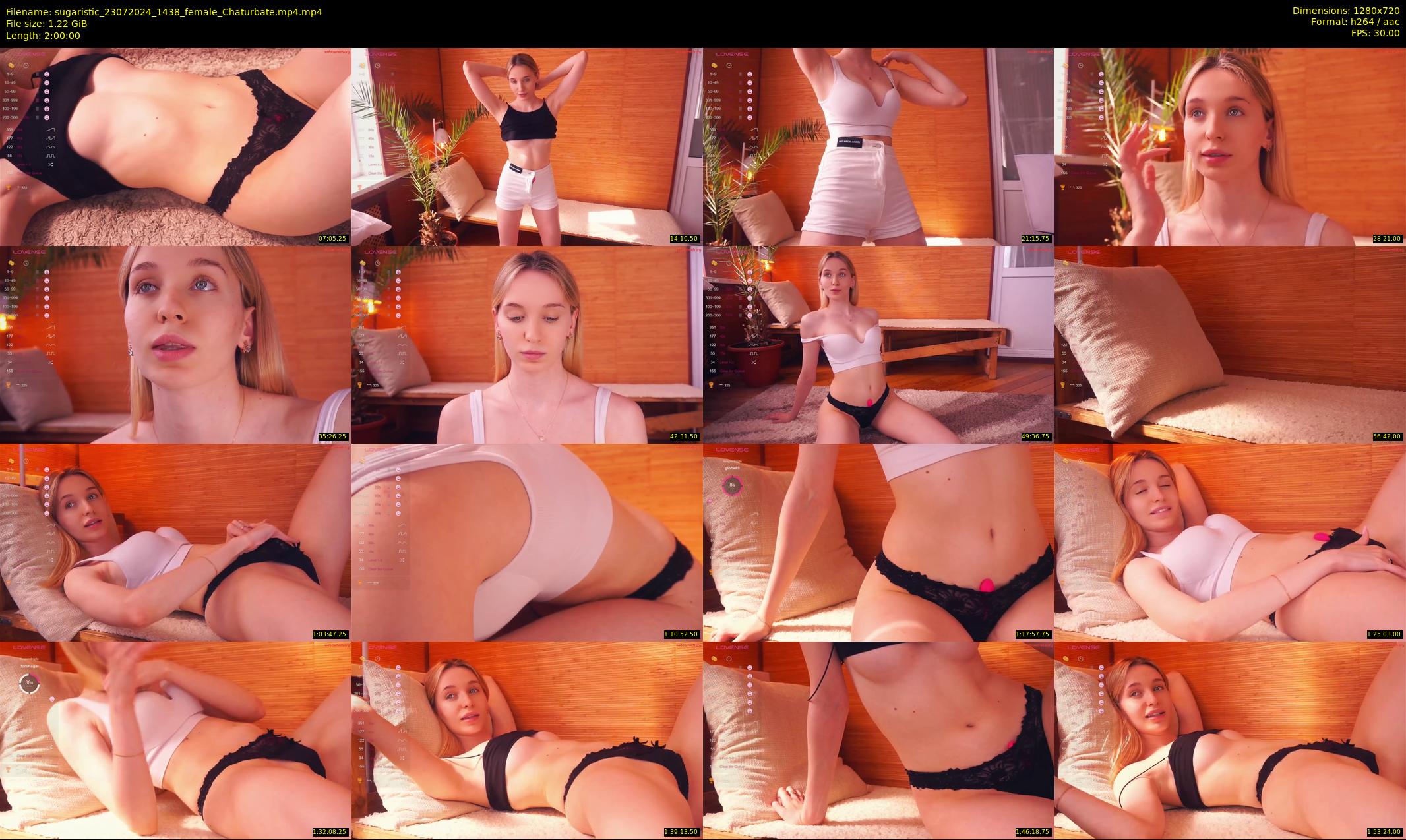 sugaristic — 120 minute Chaturbate female cam show recording, 720p, Jul 23, 2024