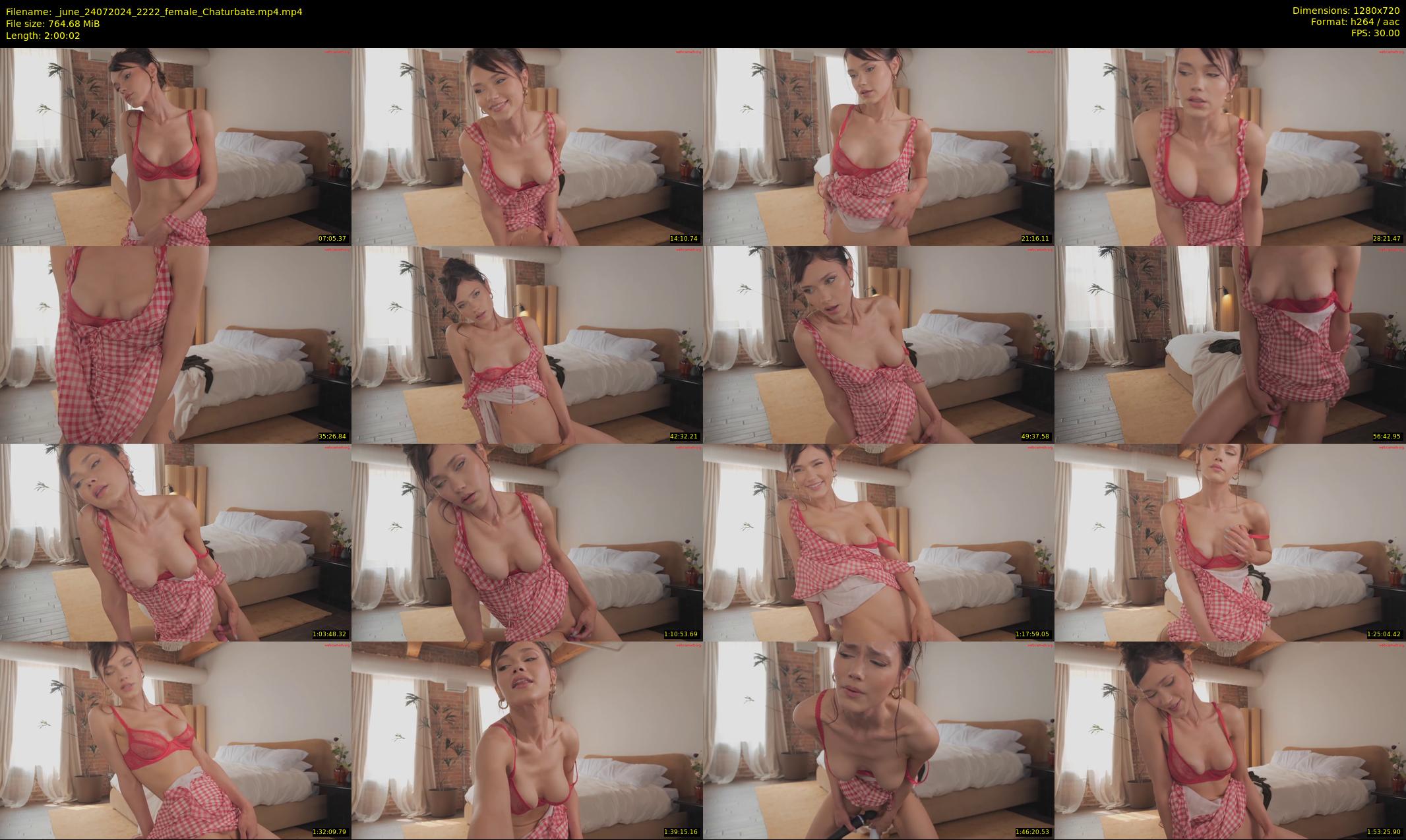_june — 121 minute Chaturbate female cam show recording, 720p, Jul 24, 2024