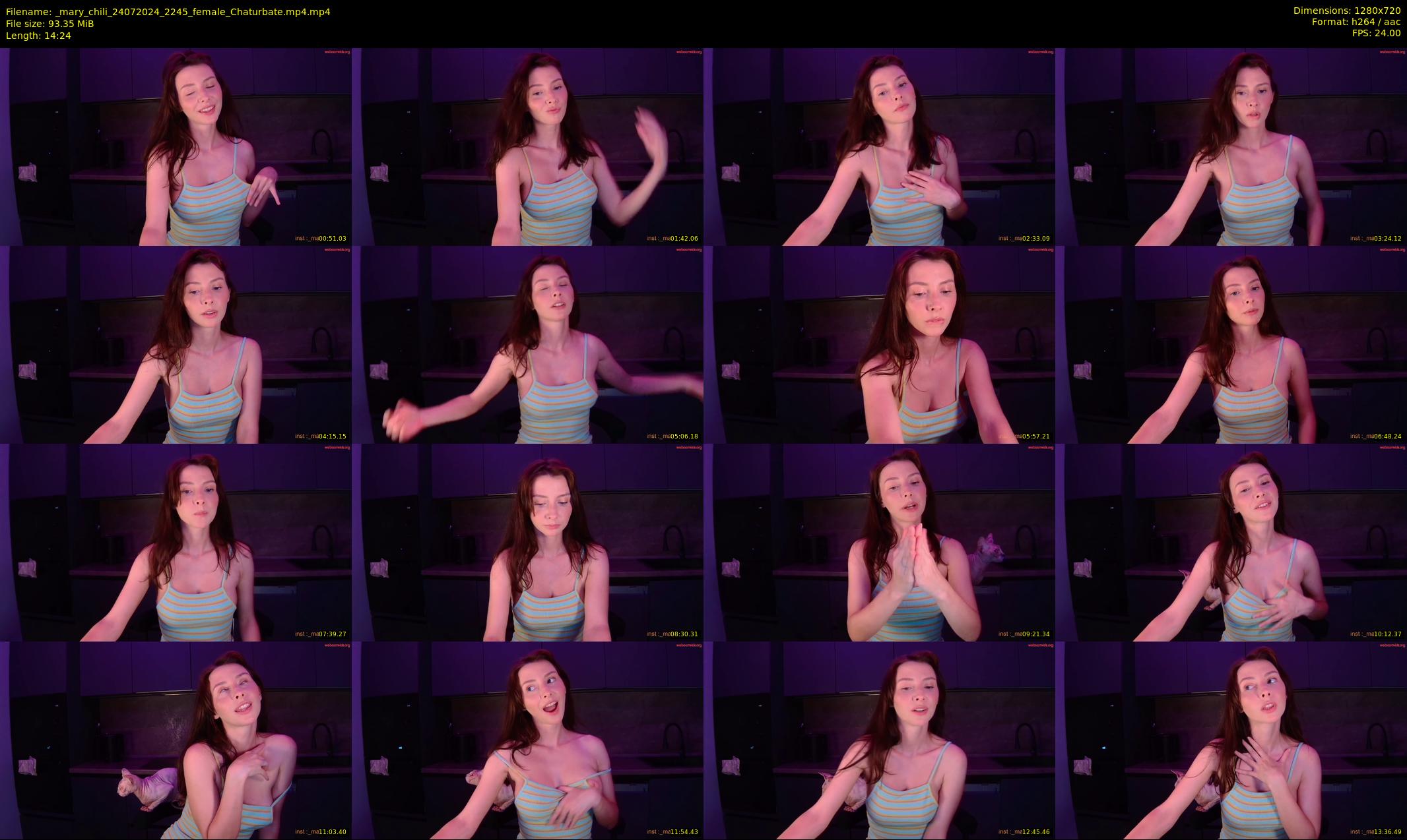 _mary_chili — 15 minute Chaturbate female cam show recording, 720p, Jul 24, 2024