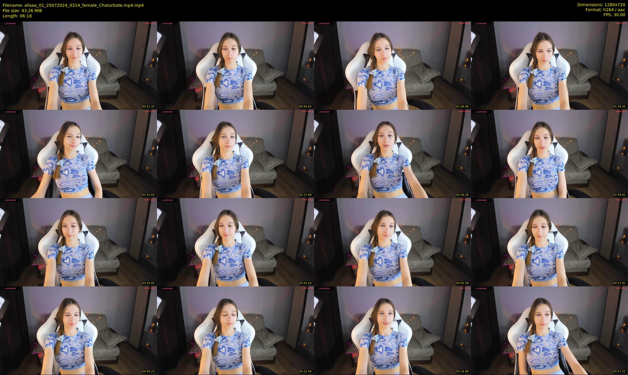 alisaa_01 — 7 minute Chaturbate female cam show recording, 720p, Jul 25, 2024