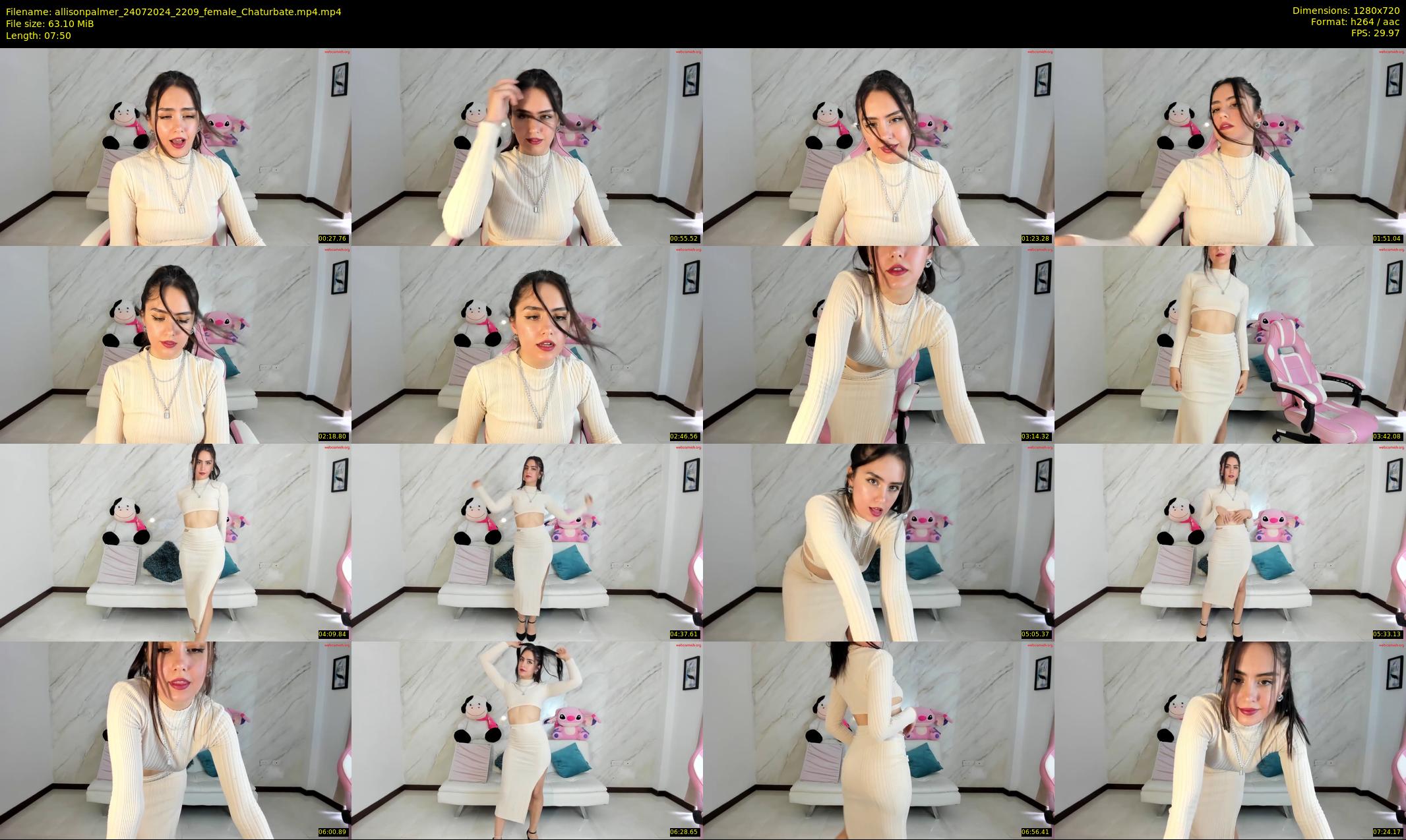 allisonpalmer — 8 minute Chaturbate female cam show recording, 720p, Jul 24, 2024
