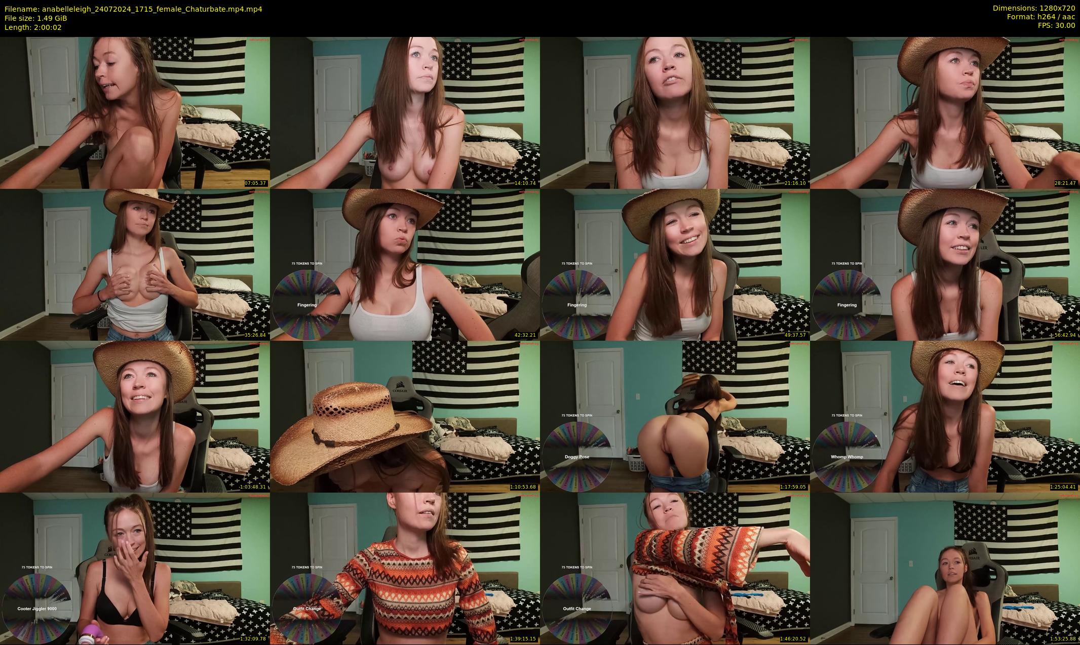 anabelleleigh — 121 minute Chaturbate female cam show recording, 720p, Jul 24, 2024