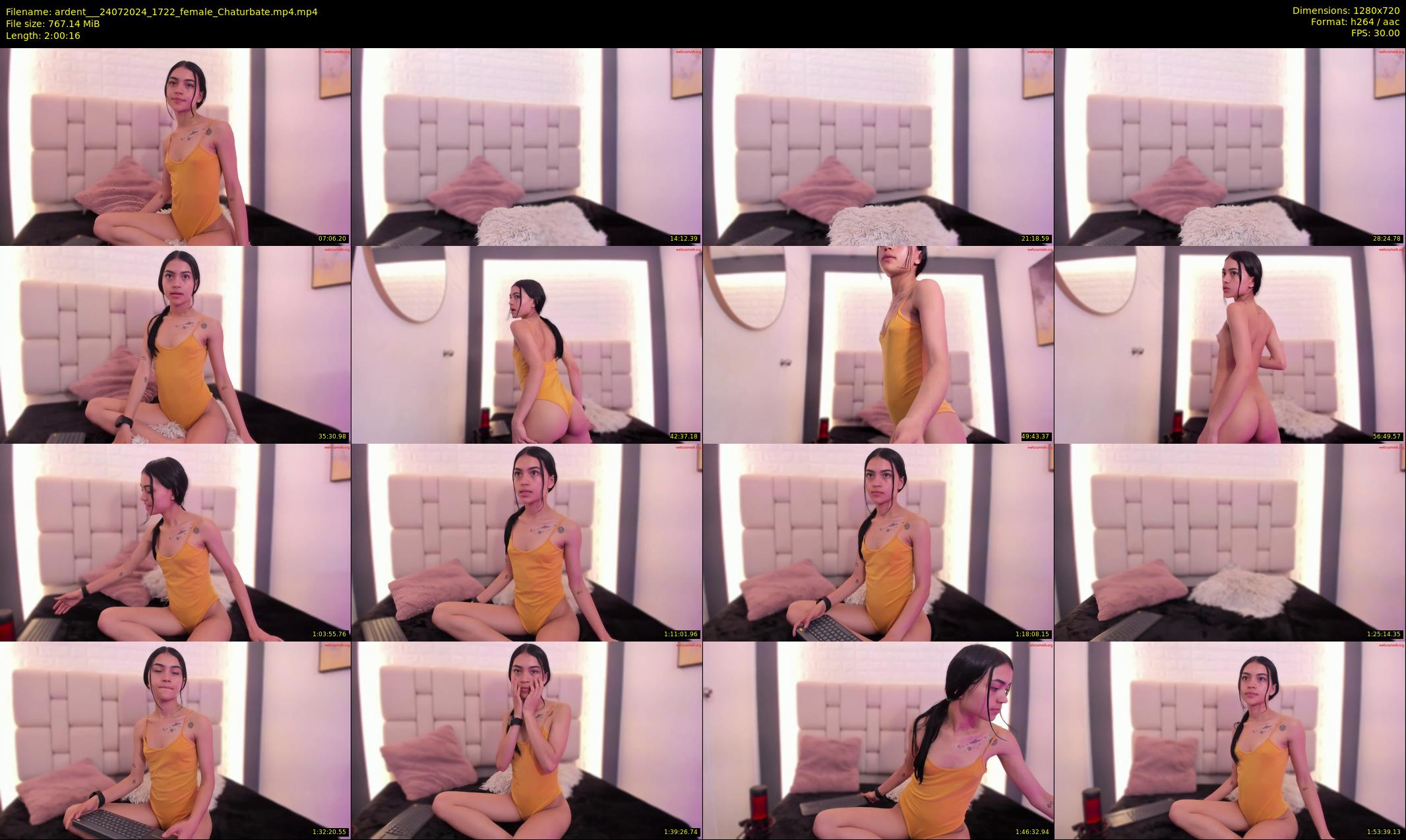 ardent__ — 121 minute Chaturbate female cam show recording, 720p, Jul 24, 2024