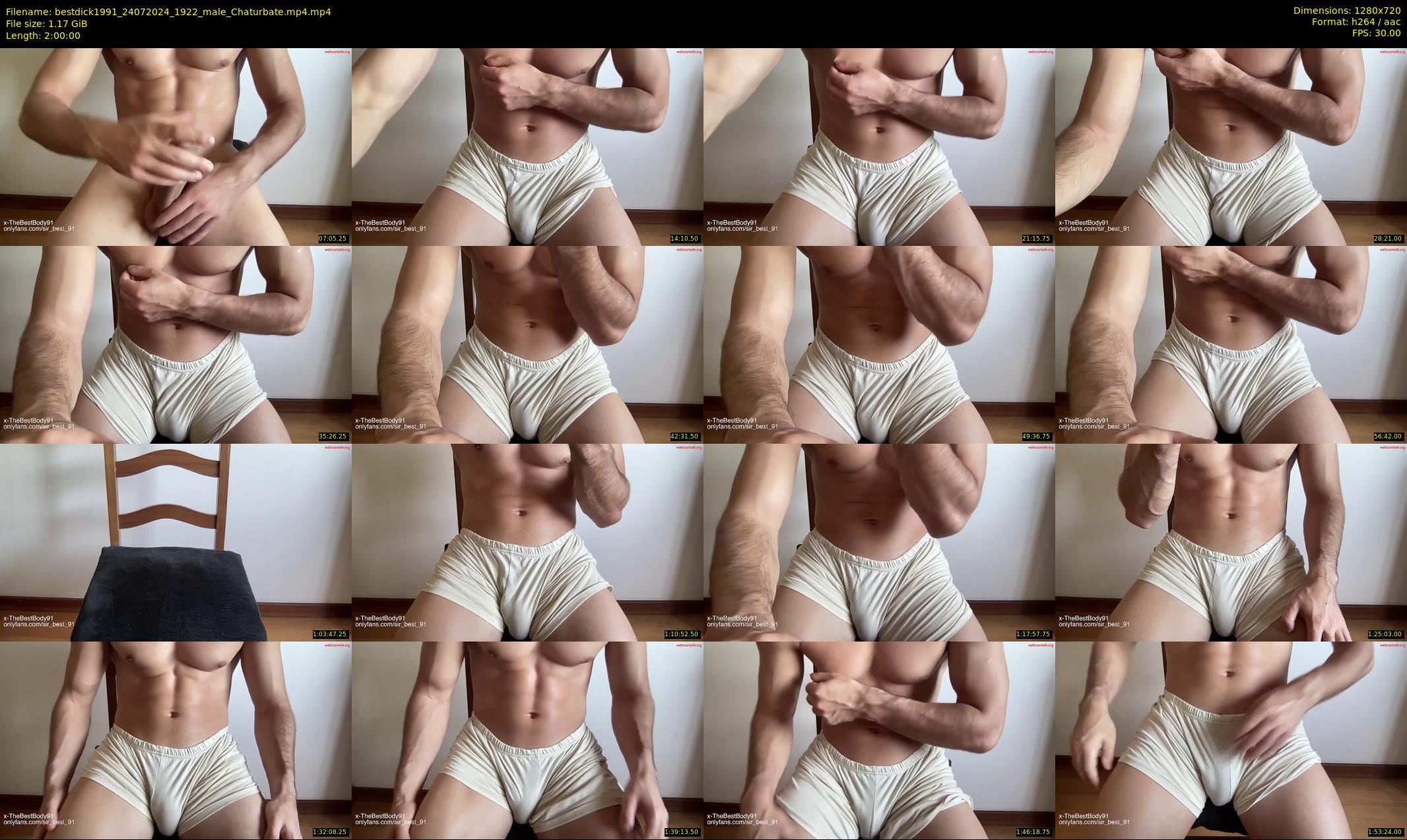 bestdick1991 — 120 minute Chaturbate male cam show recording, 720p, Jul 24, 2024