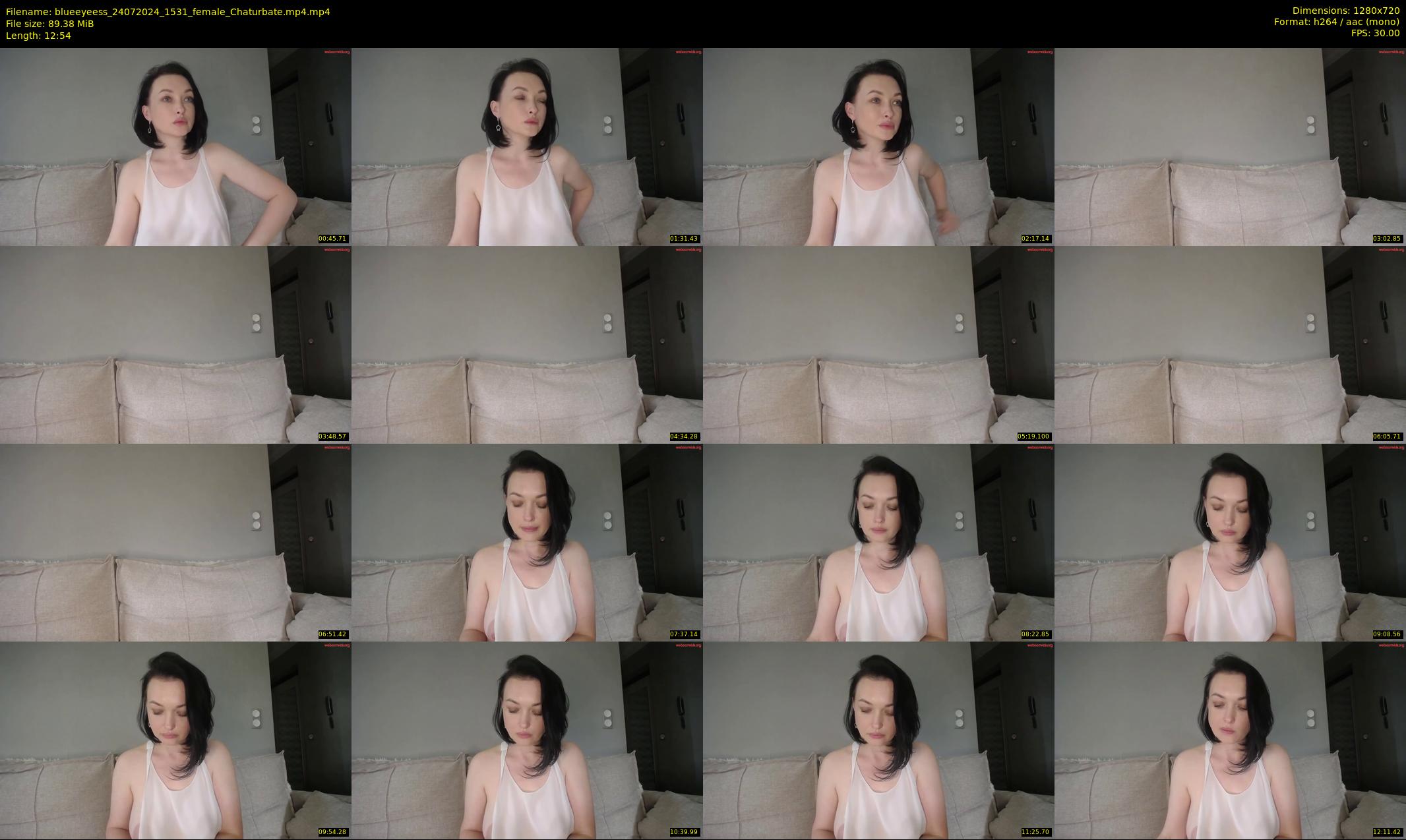 blueeyeess — 13 minute Chaturbate female cam show recording, 720p, Jul 24, 2024
