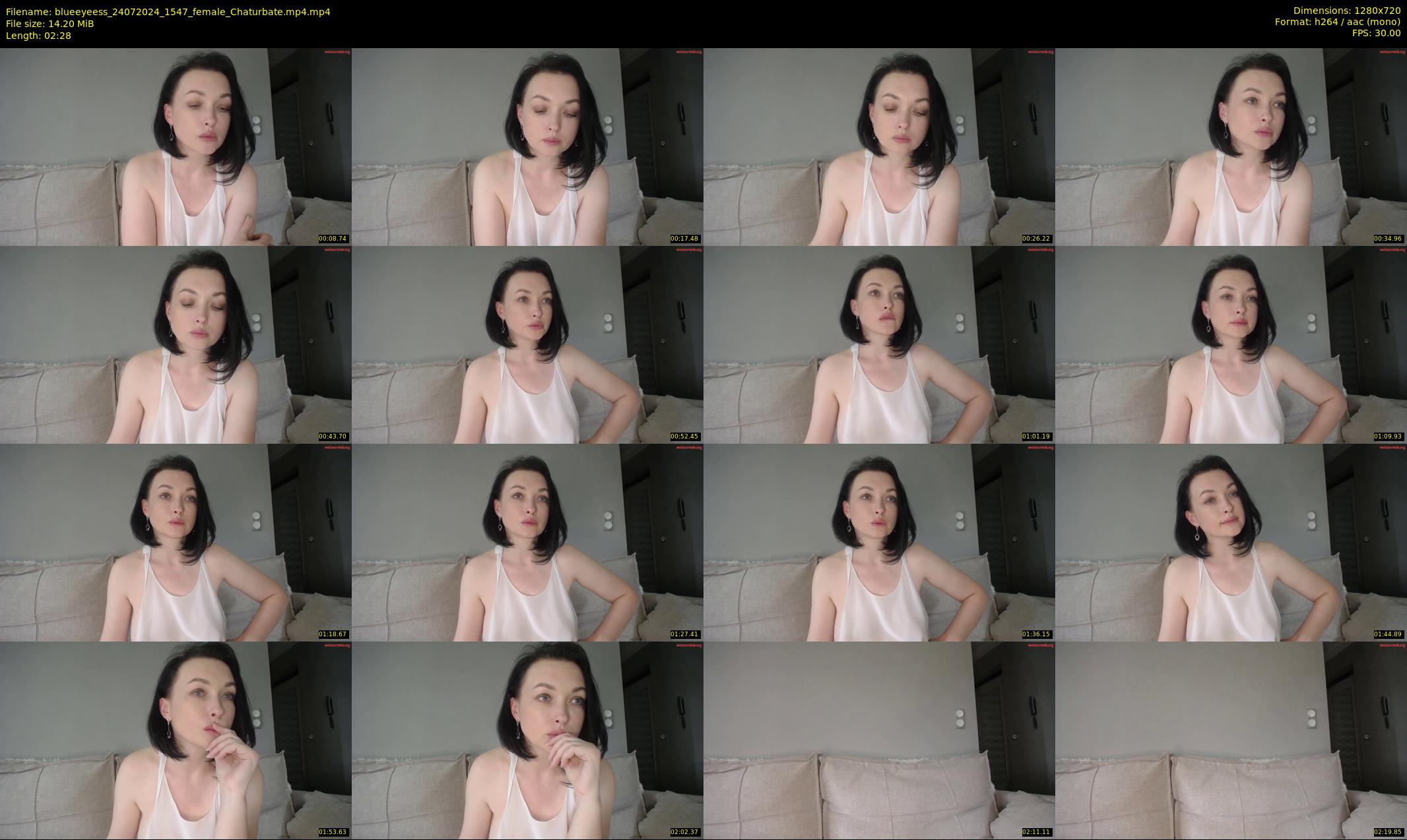 blueeyeess — 3 minute Chaturbate female cam show recording, 720p, Jul 24, 2024