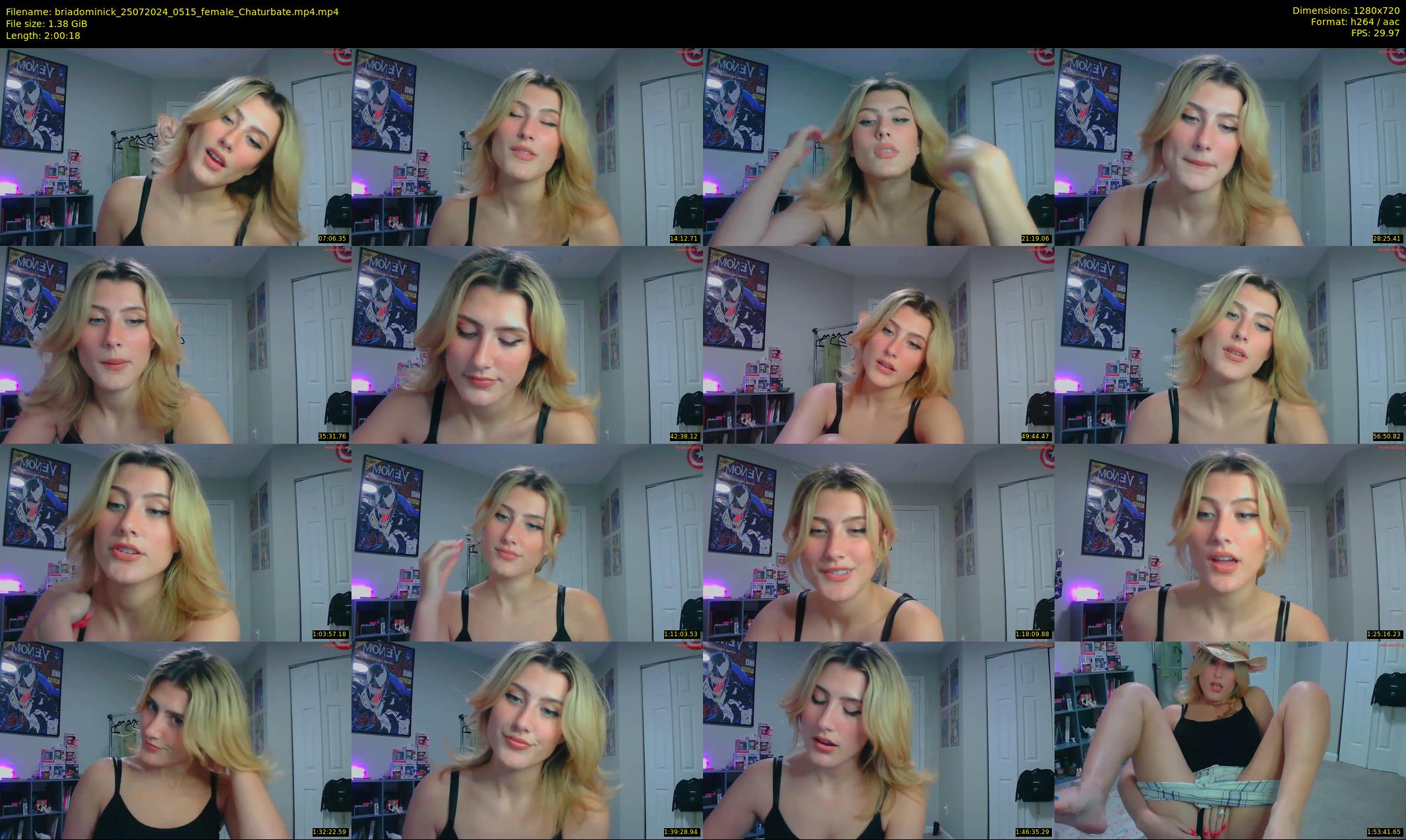 briadominick — 121 minute Chaturbate couple cam show recording, 720p, Jul 25, 2024