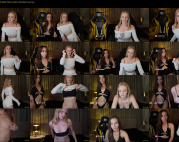bright_diamonds_054 — 66 minute Chaturbate couple cam show recording, 720p, Jul 24, 2024