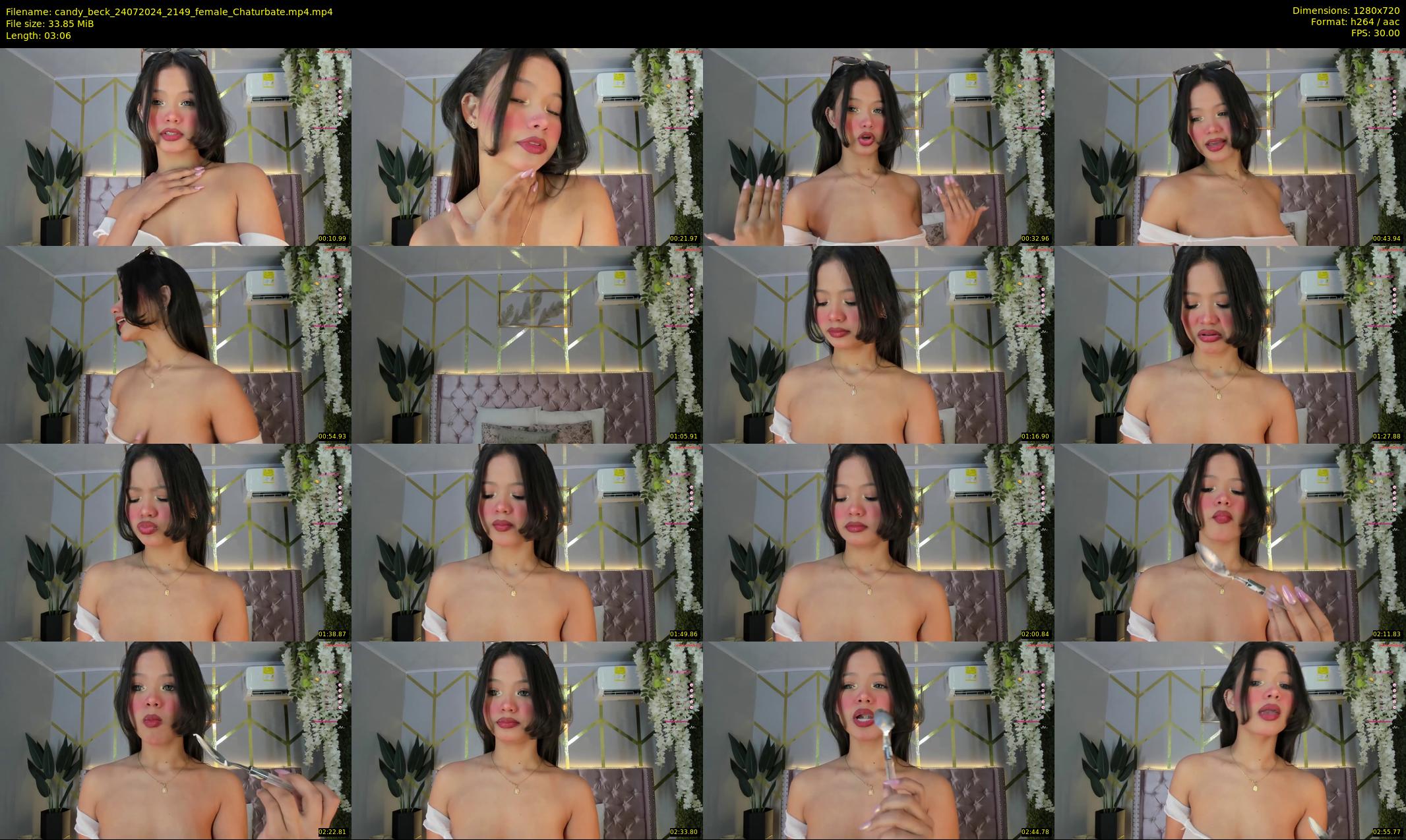 candy_beck — 4 minute Chaturbate female cam show recording, 720p, Jul 24, 2024