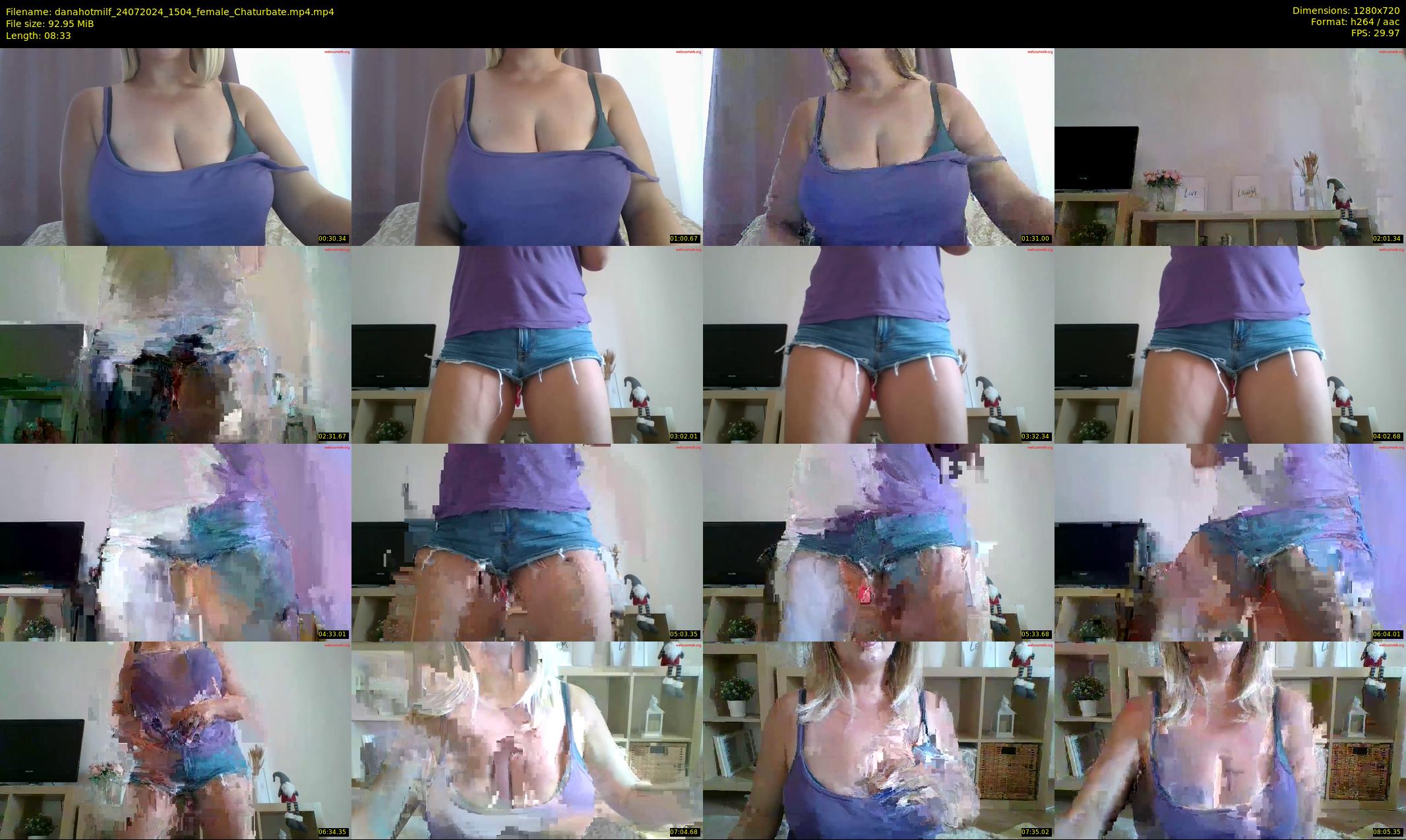 danahotmilf — 9 minute Chaturbate female cam show recording, 720p, Jul 24, 2024