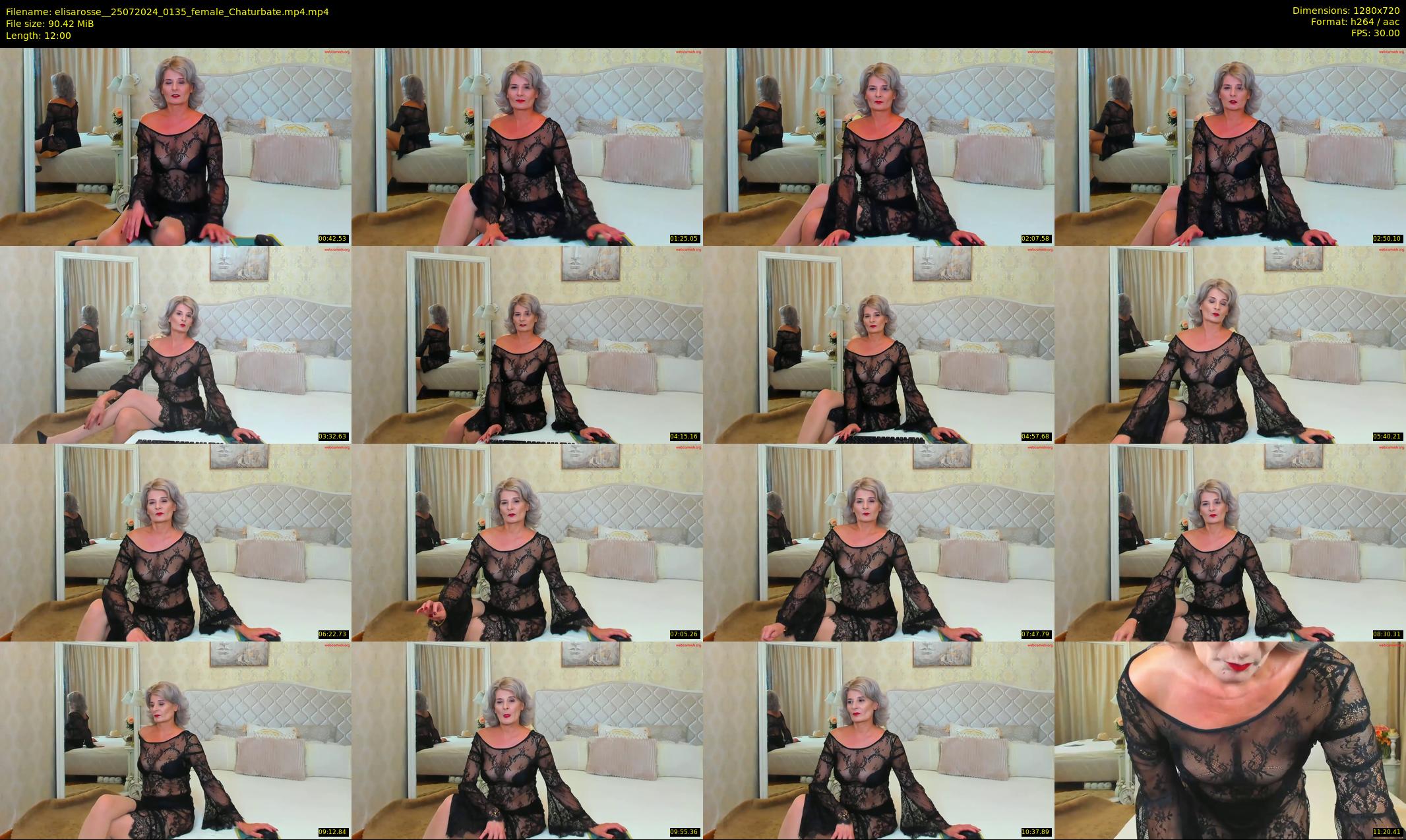 elisarosse_ — 12 minute Chaturbate female cam show recording, 720p, Jul 25, 2024