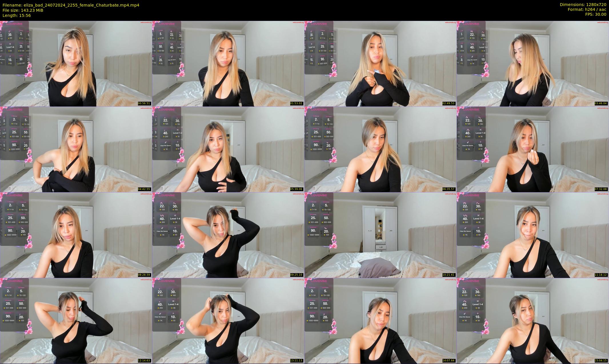 eliza_bad — 16 minute Chaturbate female cam show recording, 720p, Jul 24, 2024