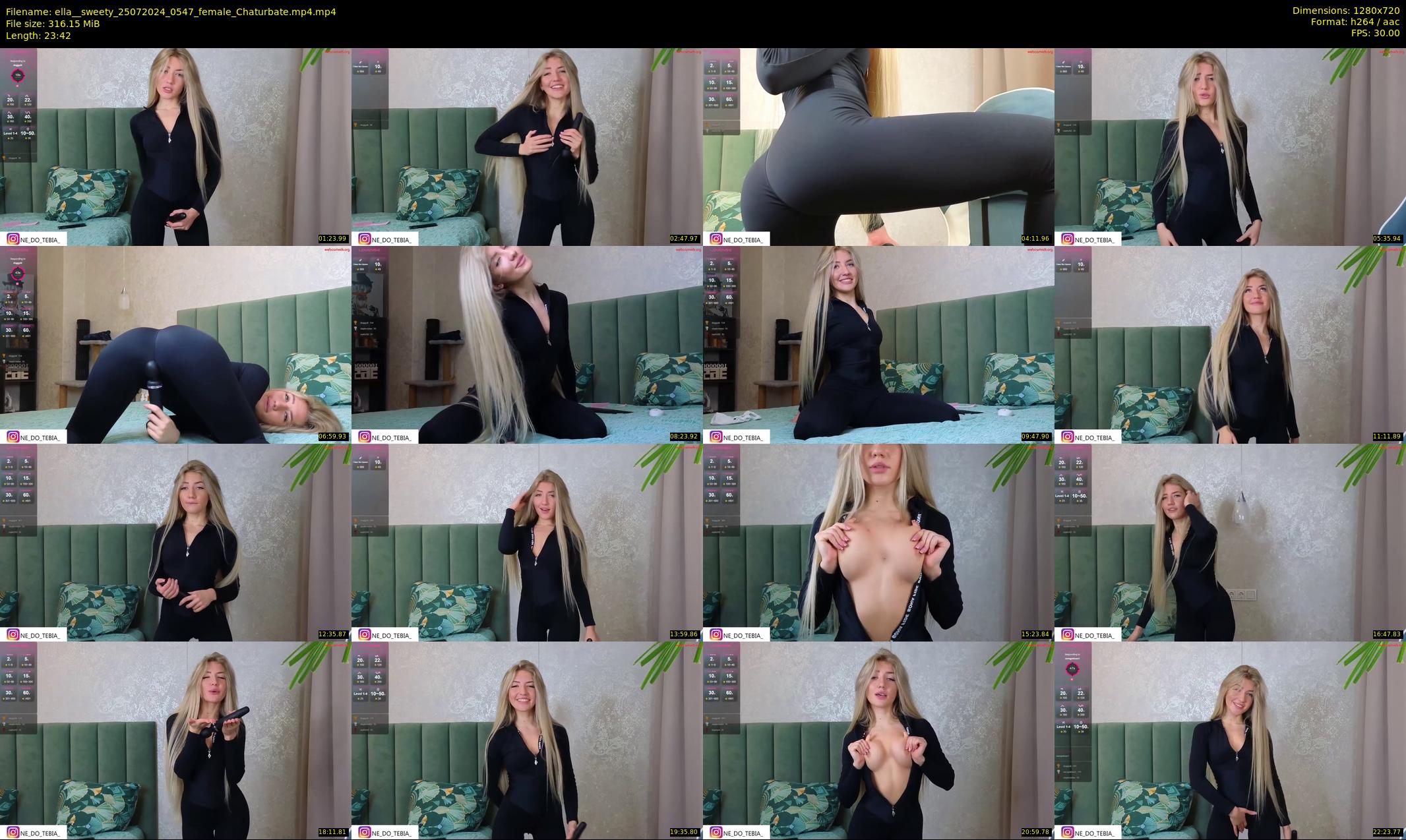 ella__sweety — 24 minute Chaturbate female cam show recording, 720p, Jul 25, 2024