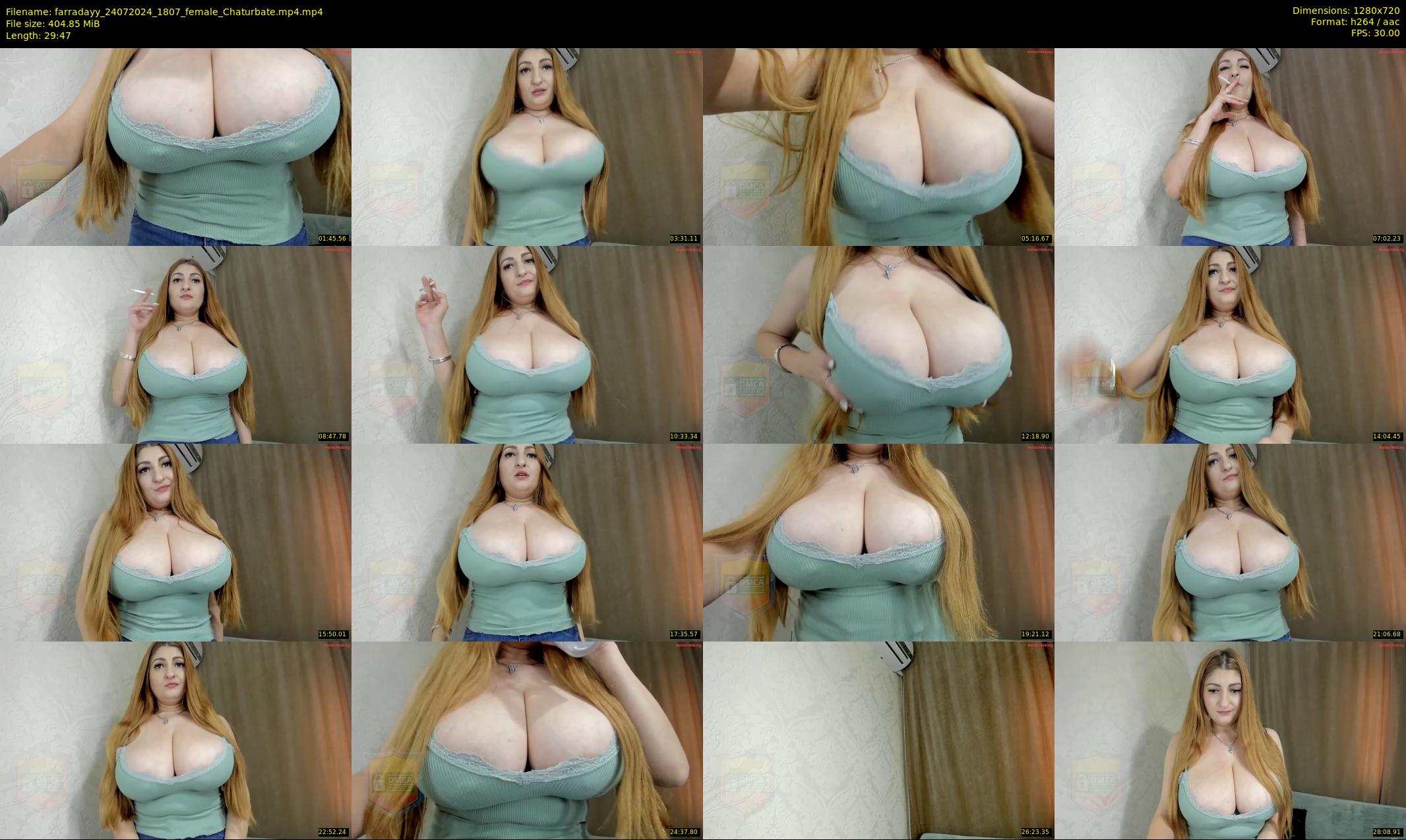 farradayy — 30 minute Chaturbate female cam show recording, 720p, Jul 24, 2024