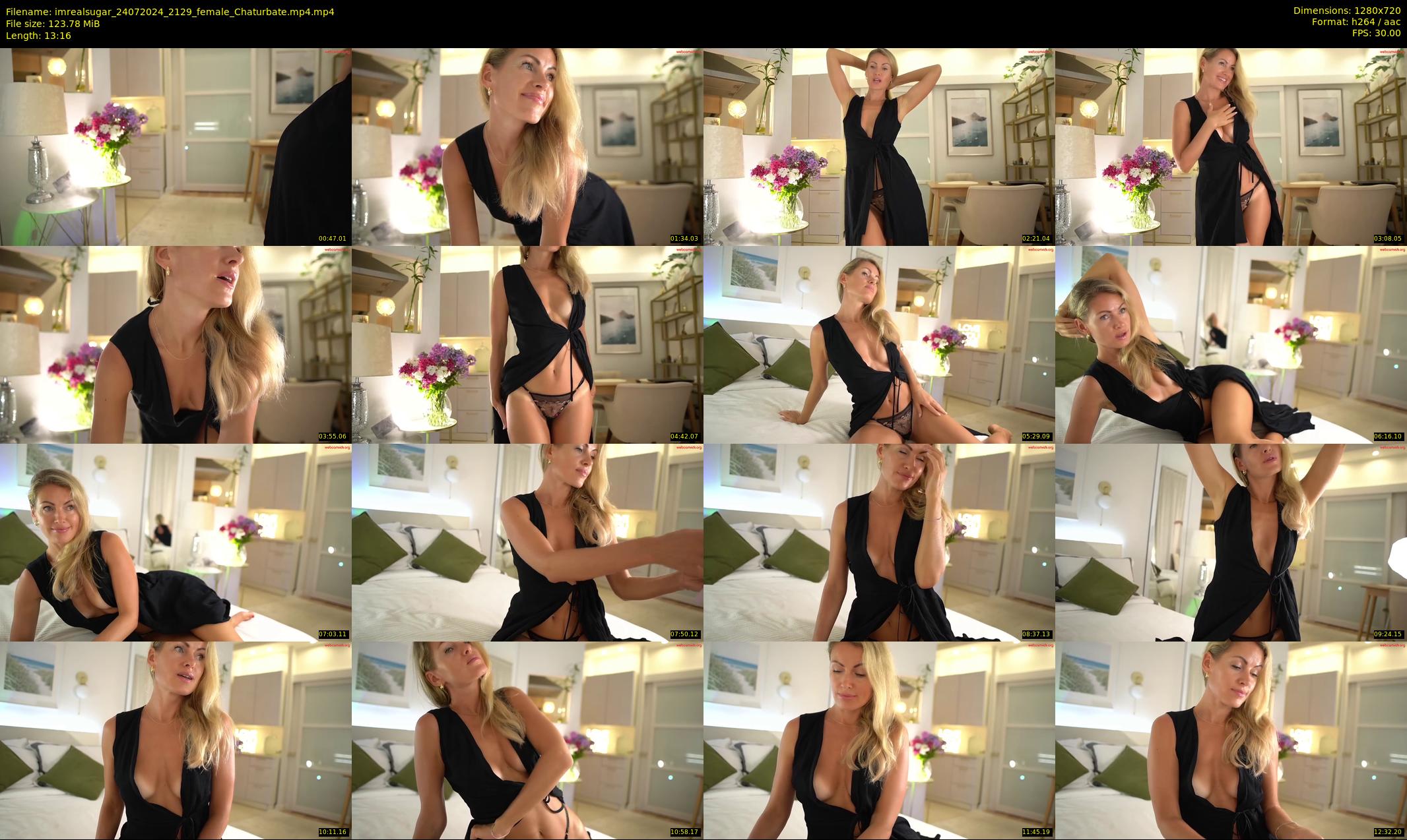 imrealsugar — 14 minute Chaturbate female cam show recording, 720p, Jul 24, 2024